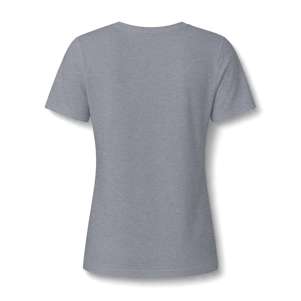 What am I doing Women's Relaxed Heather CVC V-Neck Tee