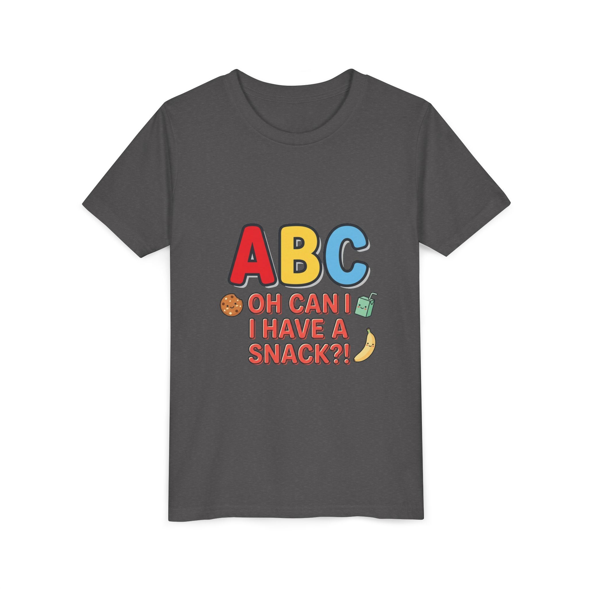 Abc, Oh Can I Have A Snack 2 - Youth Short Sleeve Tee