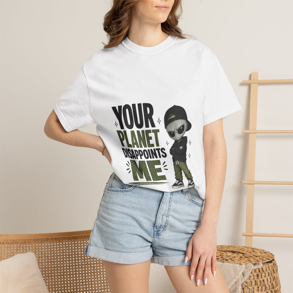 Your planet Unisex Garment-Dyed T-shirt