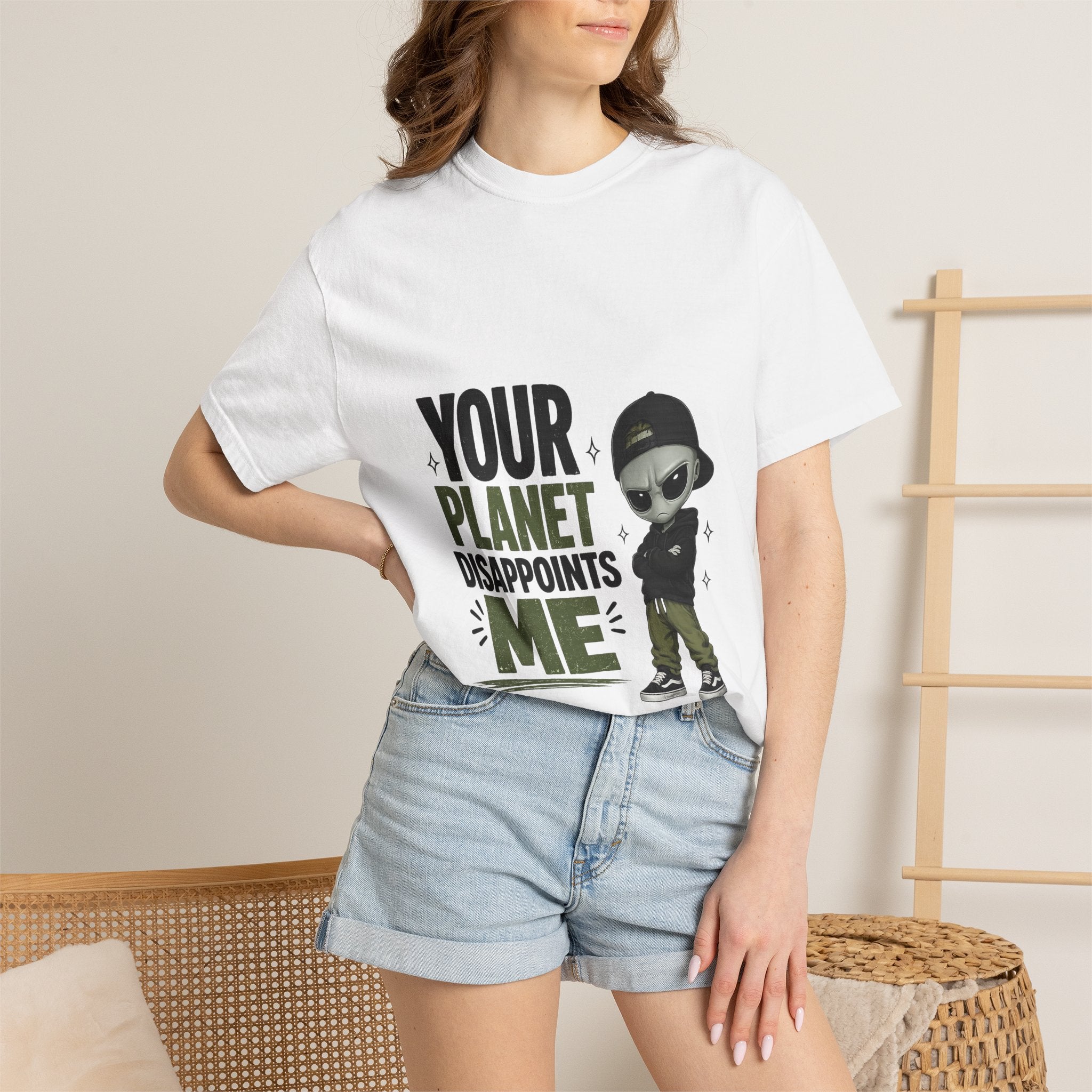 Your planet Unisex Garment-Dyed T-shirt