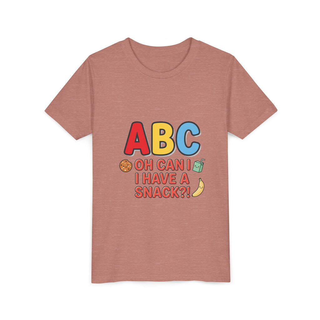 Abc, Oh Can I Have A Snack 2 - Youth Short Sleeve Tee