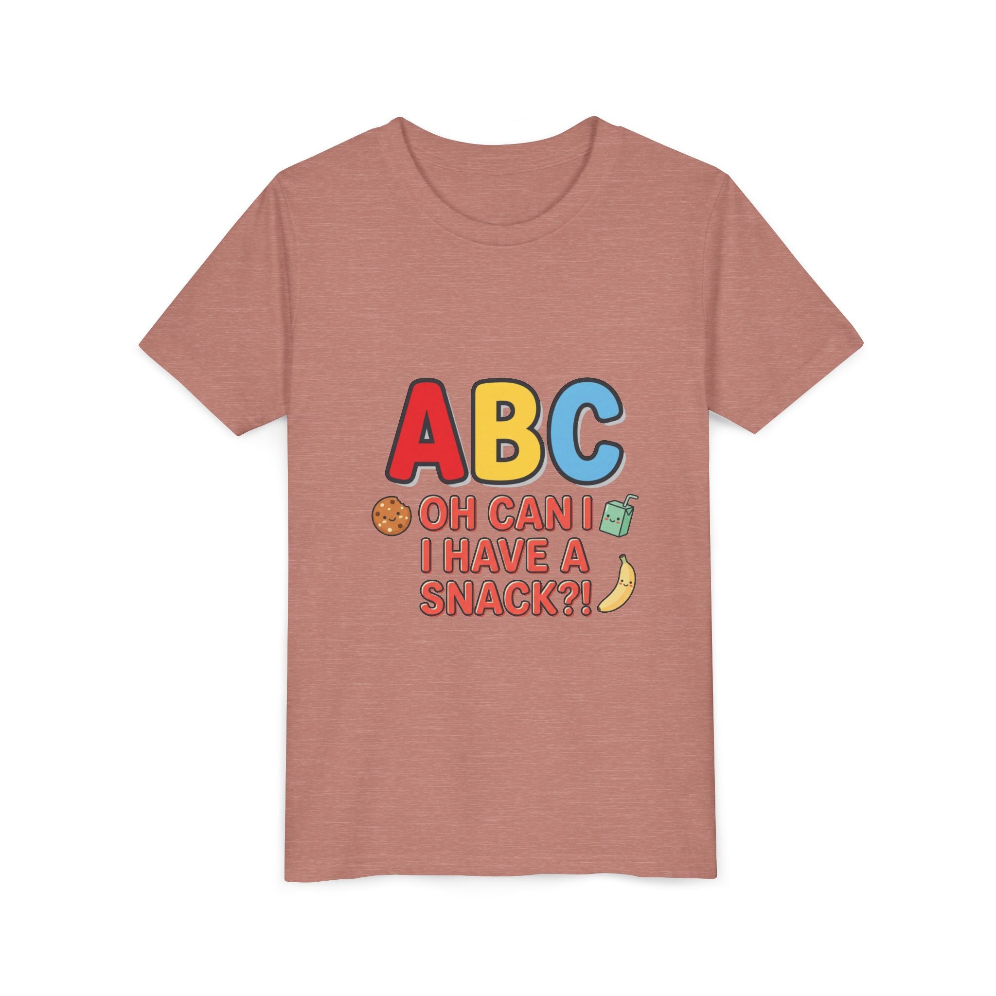 Abc, Oh Can I Have A Snack 2 - Youth Short Sleeve Tee