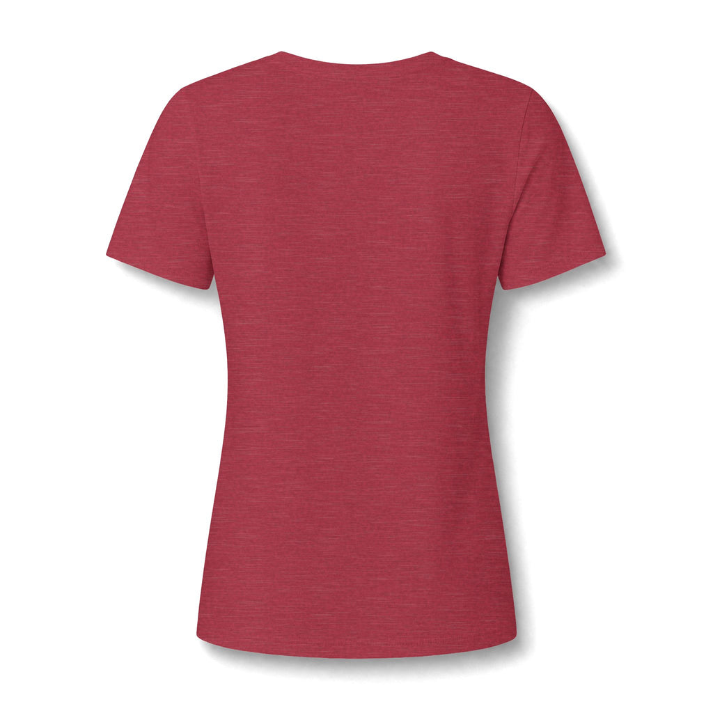What am I doing Women's Relaxed Heather CVC V-Neck Tee