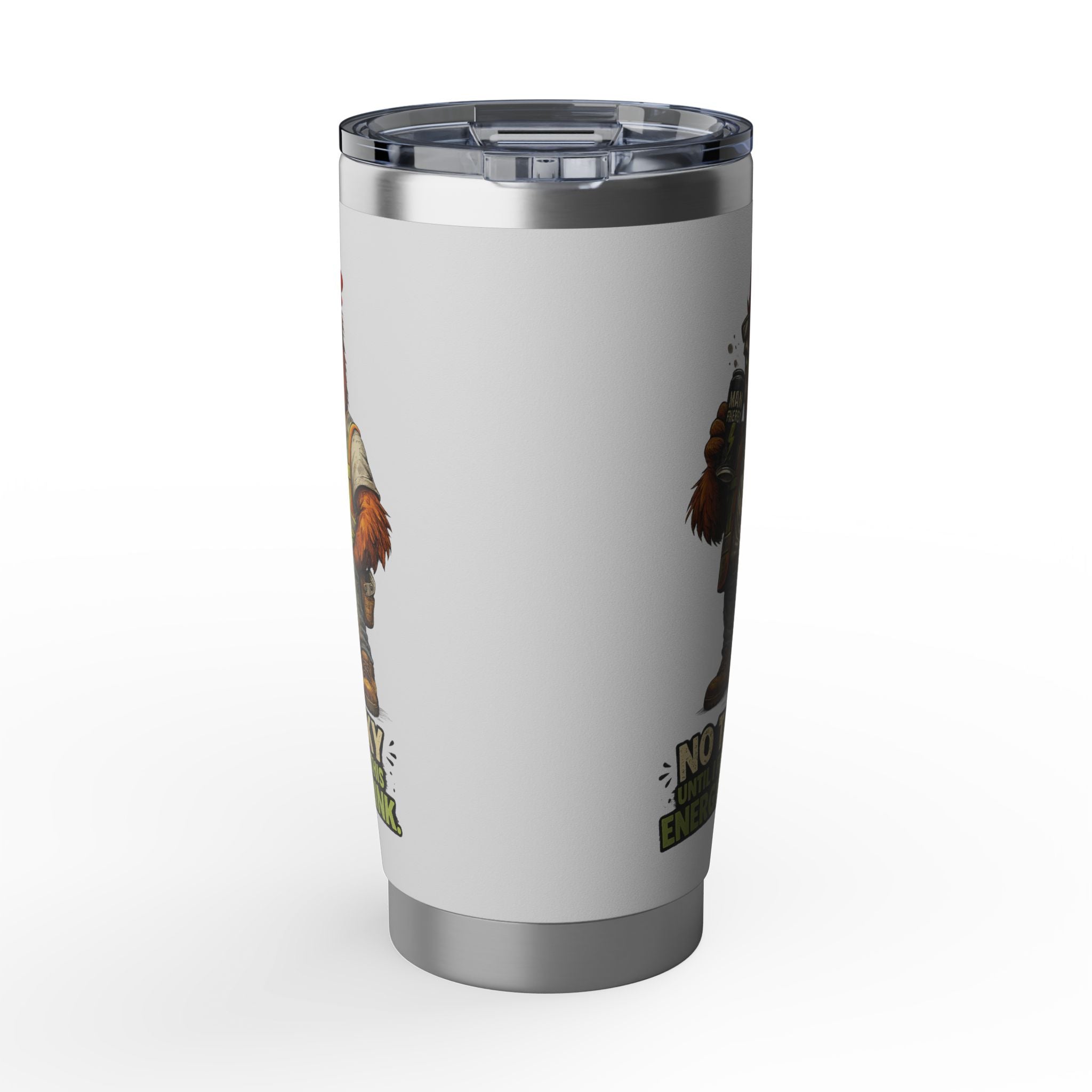 No Talky Until I Finish This Energy Drink -Vagabond 20oz Tumbler