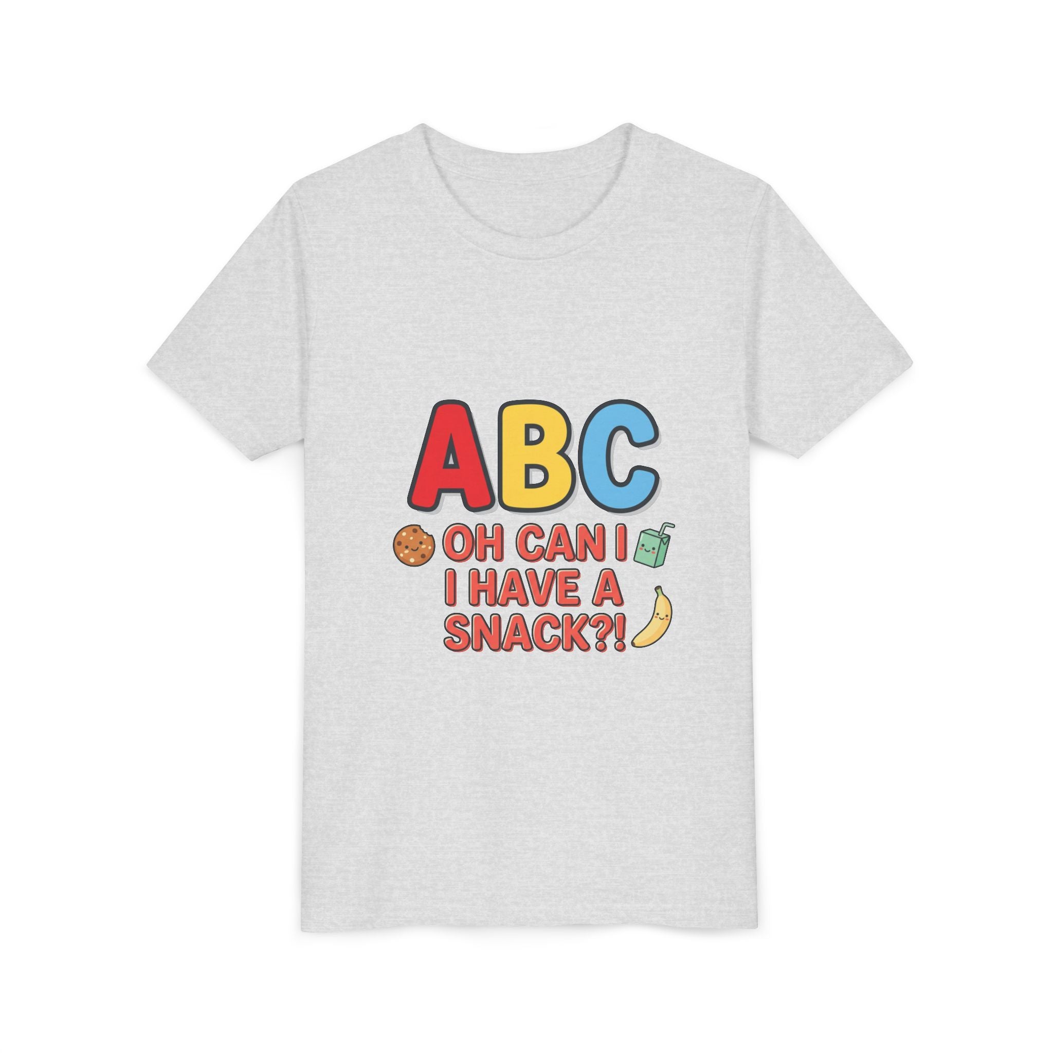 Abc, Oh Can I Have A Snack 2 - Youth Short Sleeve Tee