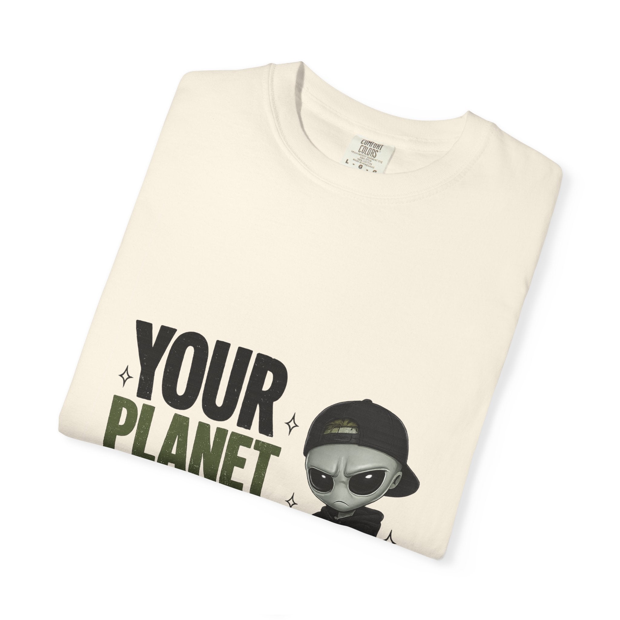 Your planet Unisex Garment-Dyed T-shirt