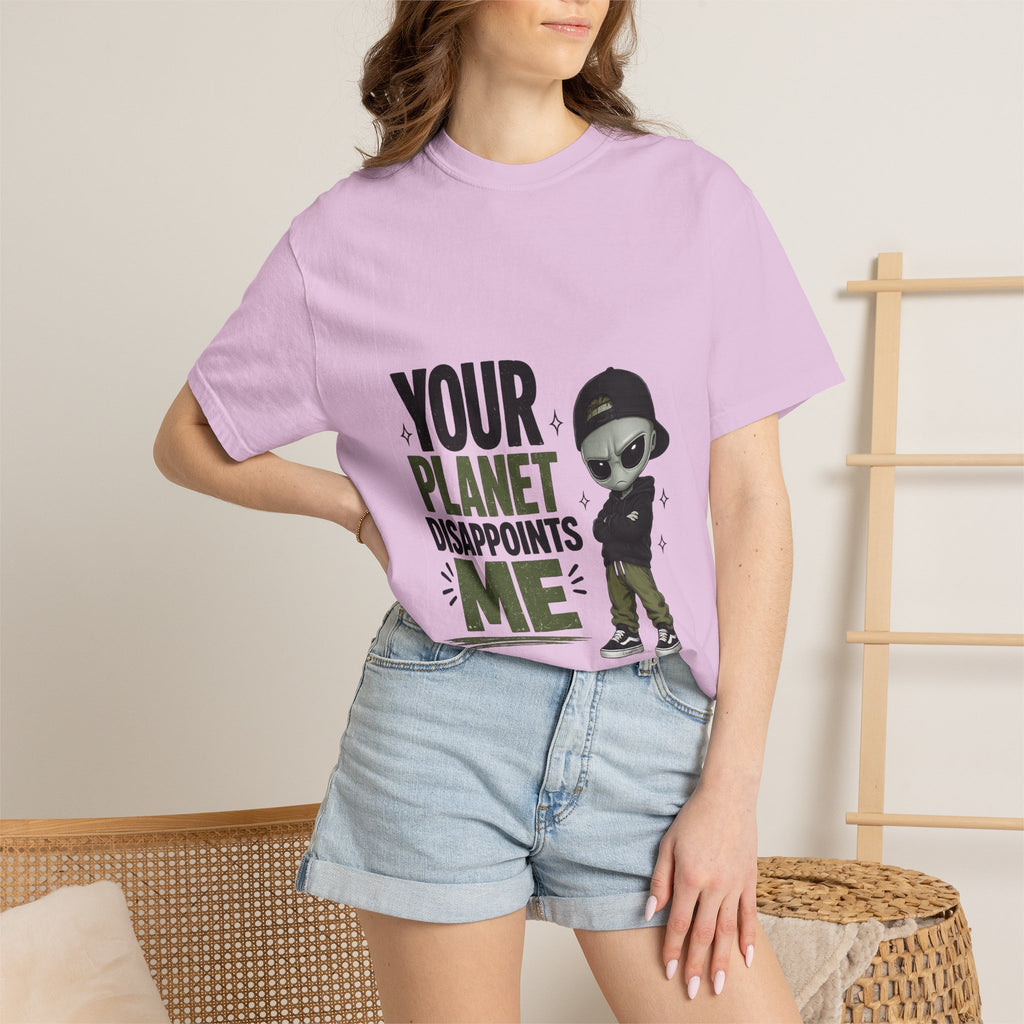 Your planet Unisex Garment-Dyed T-shirt