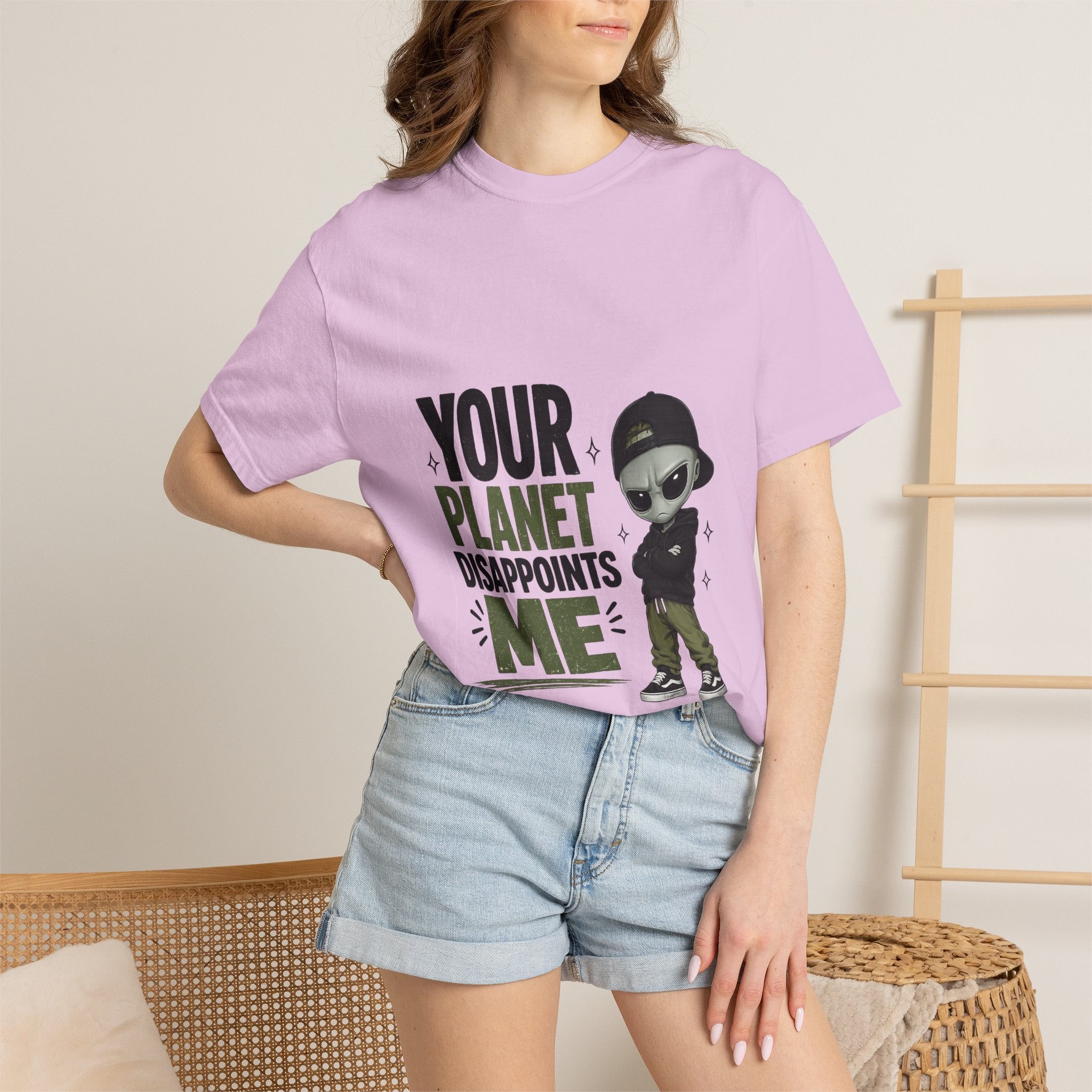 Your planet Unisex Garment-Dyed T-shirt