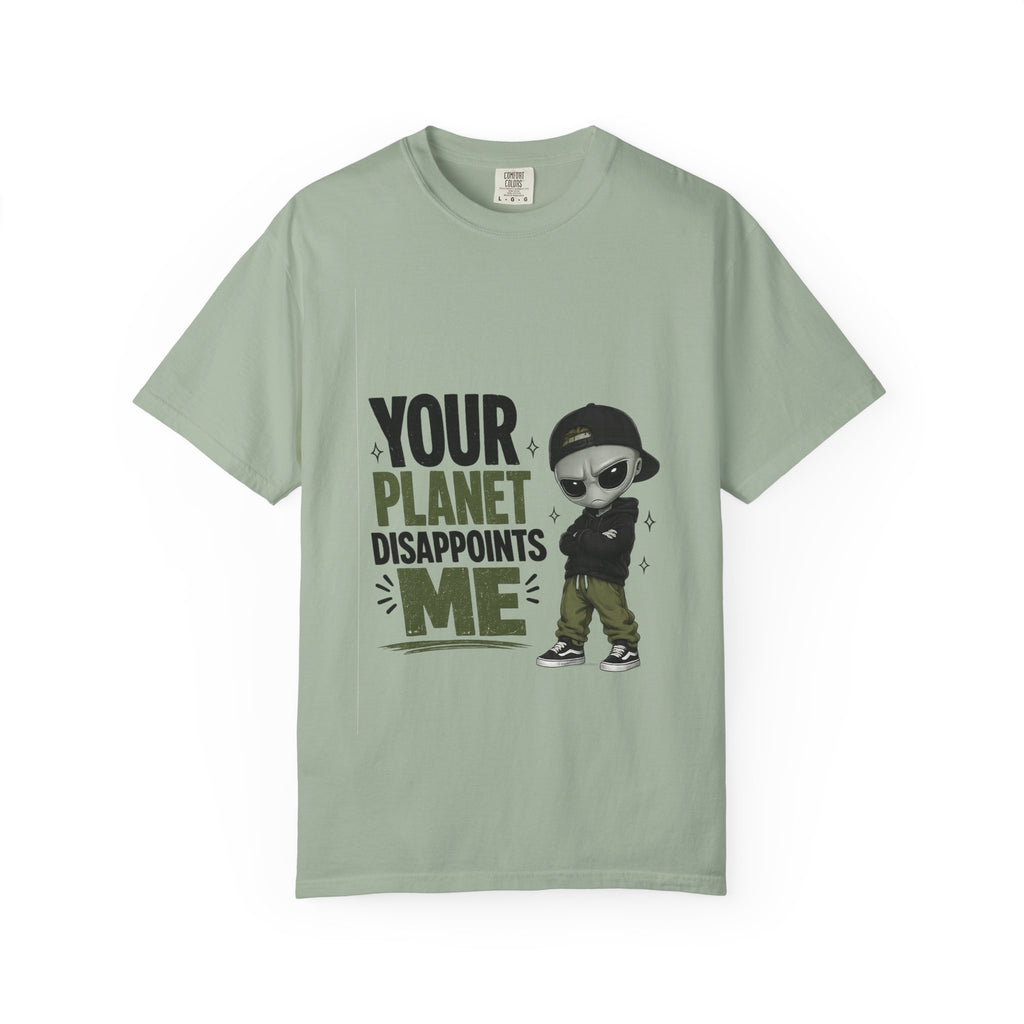 Your planet Unisex Garment-Dyed T-shirt