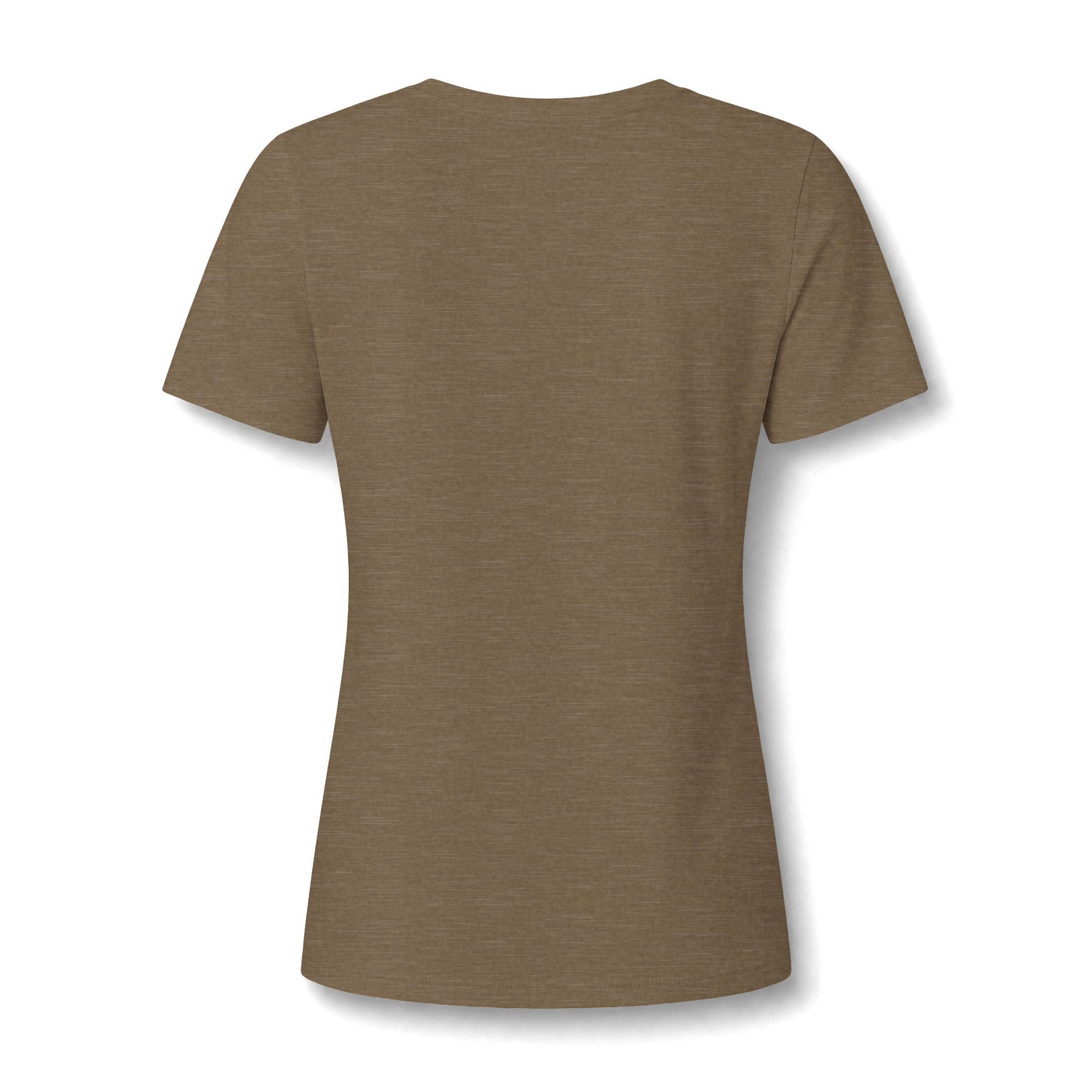 What am I doing Women's Relaxed Heather CVC V-Neck Tee