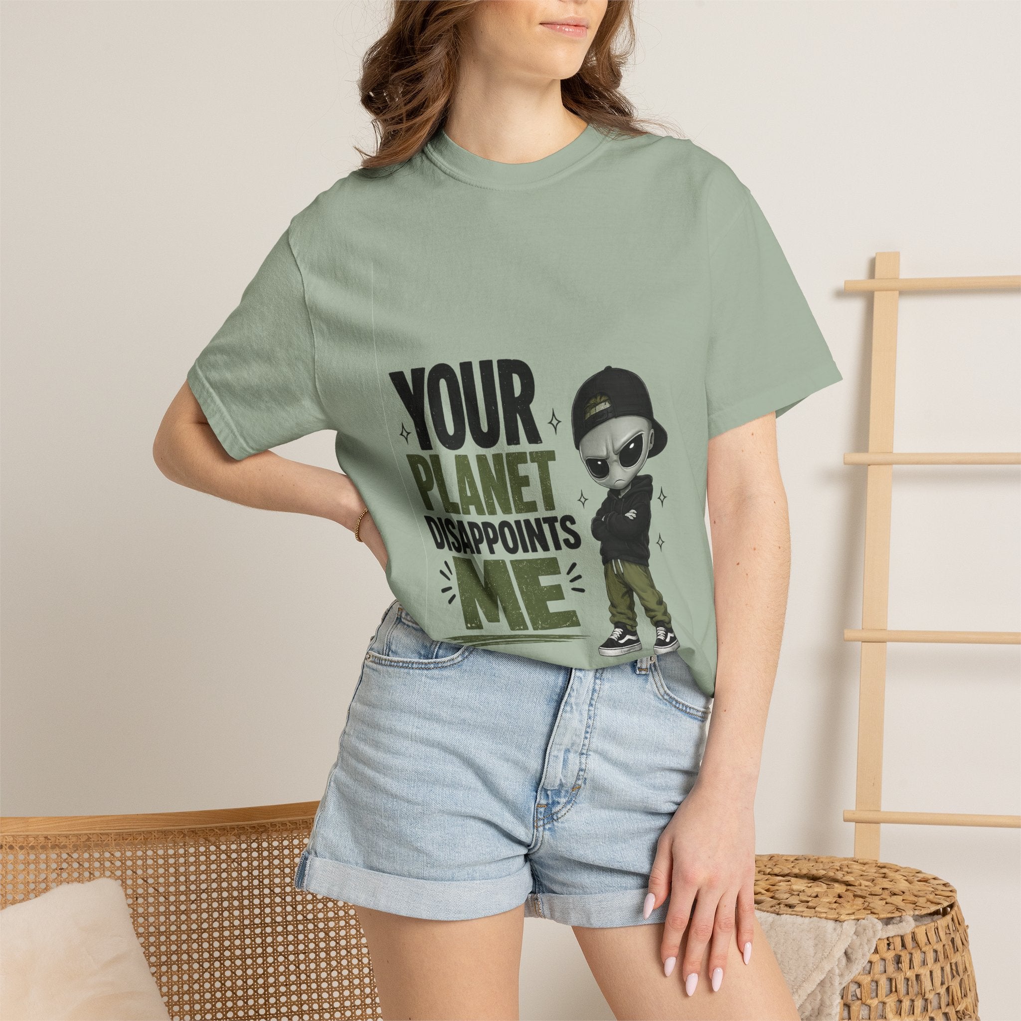 Your planet Unisex Garment-Dyed T-shirt