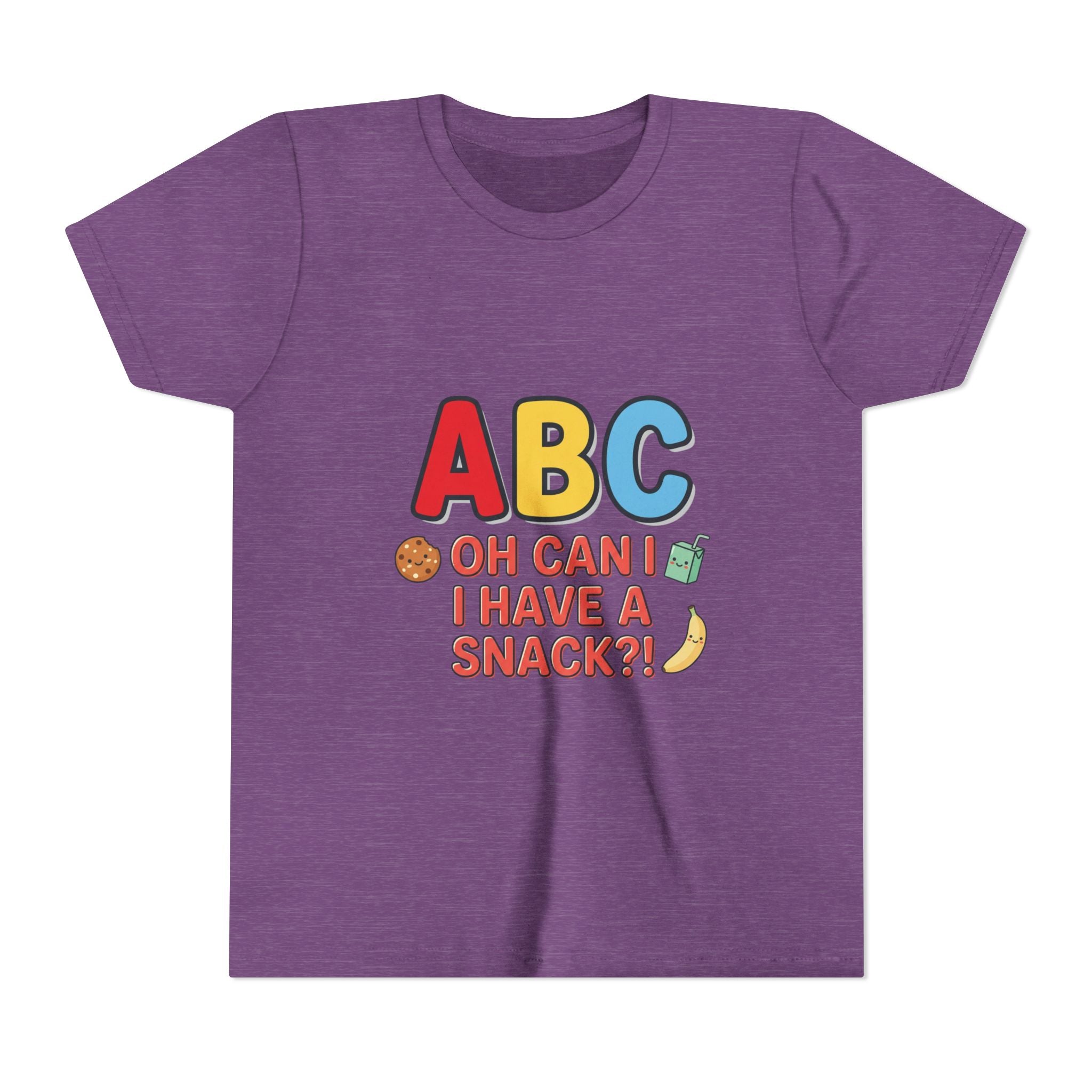 Abc, Oh Can I Have A Snack 2 - Youth Short Sleeve Tee