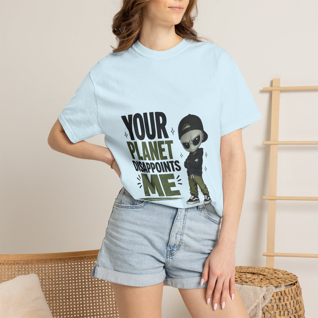 Your planet Unisex Garment-Dyed T-shirt