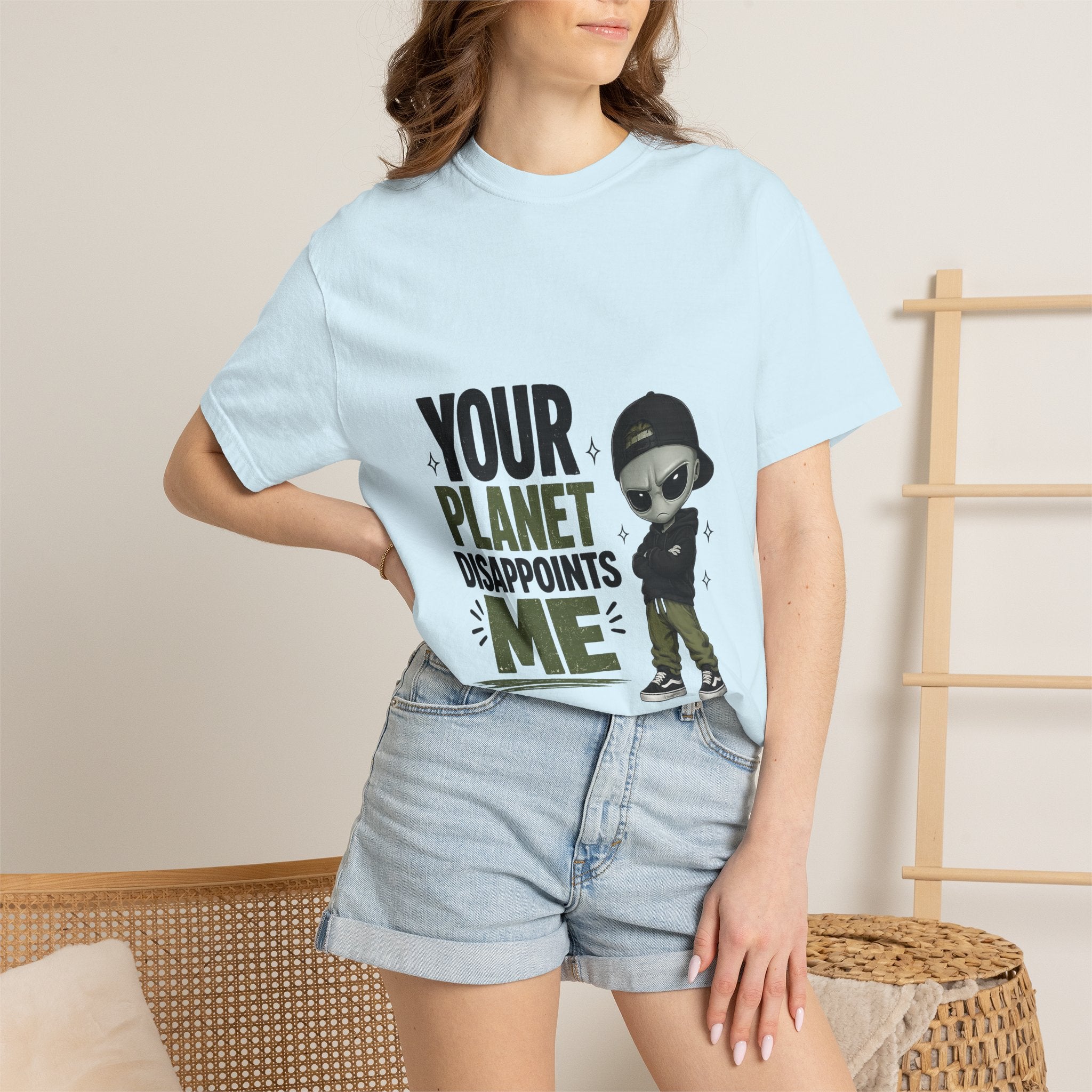 Your planet Unisex Garment-Dyed T-shirt