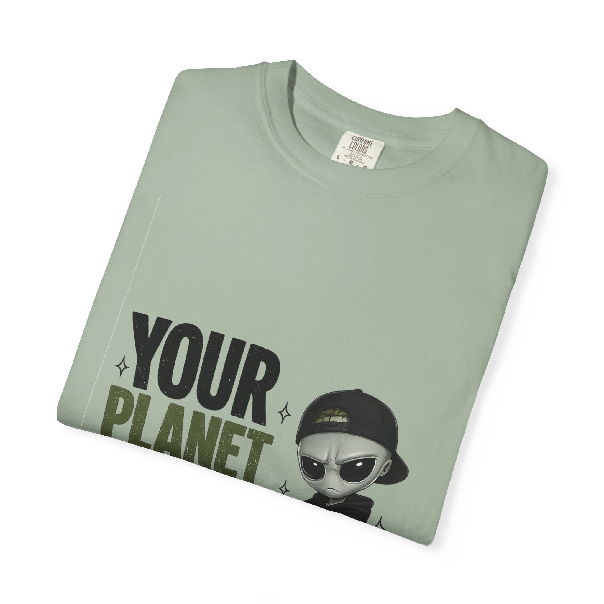 Your planet Unisex Garment-Dyed T-shirt