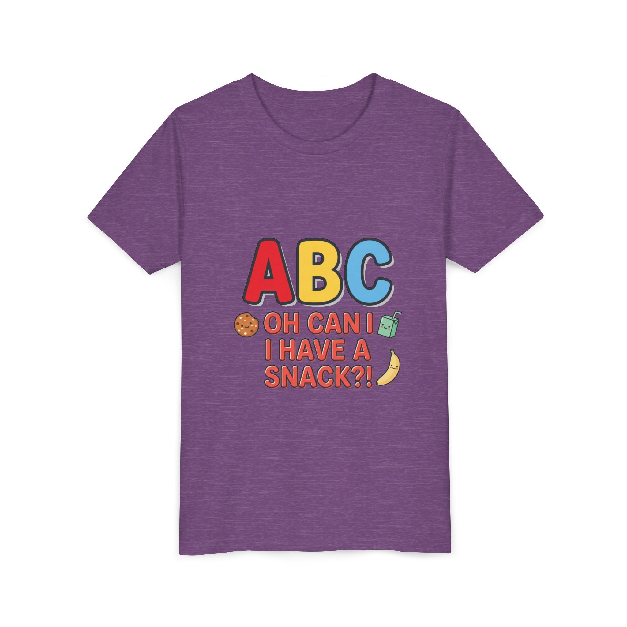 Abc, Oh Can I Have A Snack 2 - Youth Short Sleeve Tee