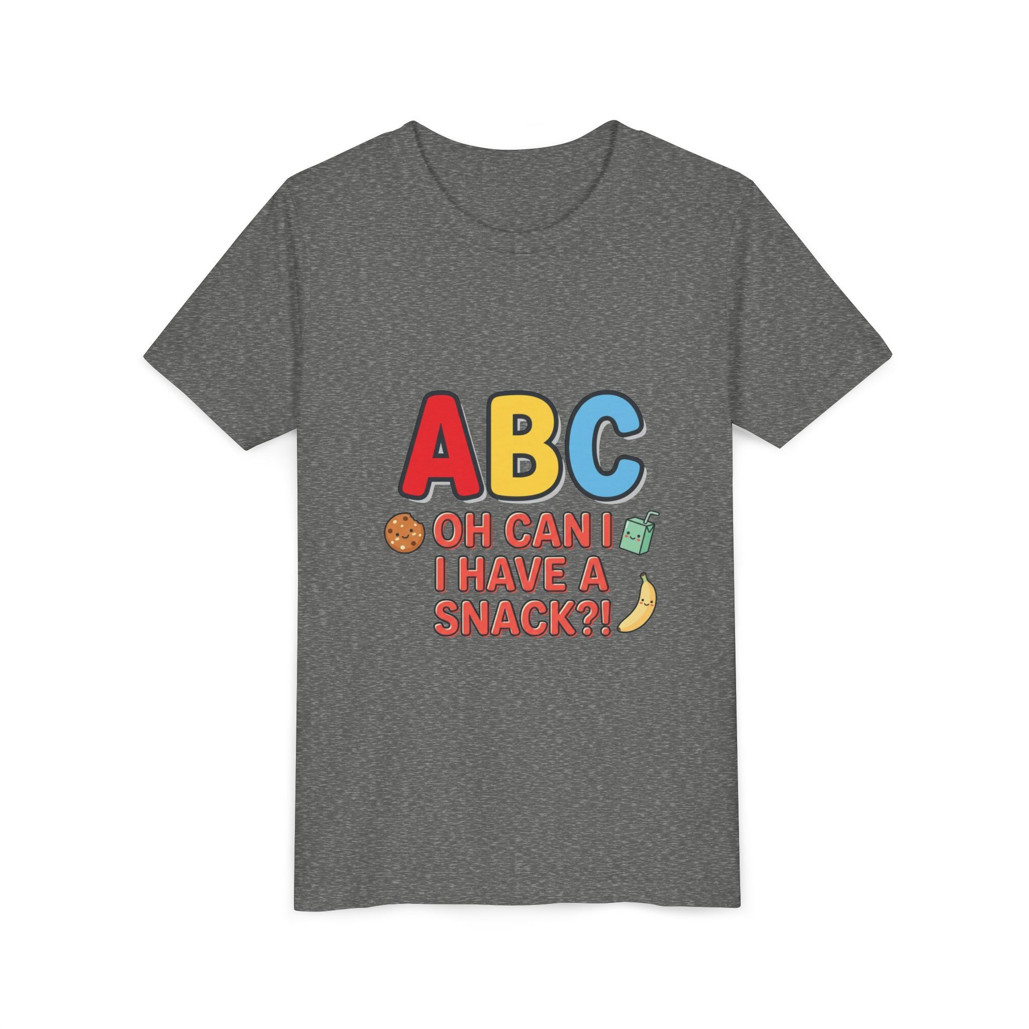 Abc, Oh Can I Have A Snack 2 - Youth Short Sleeve Tee