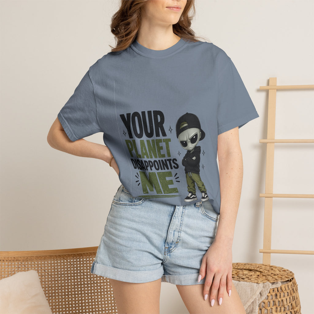 Your planet Unisex Garment-Dyed T-shirt