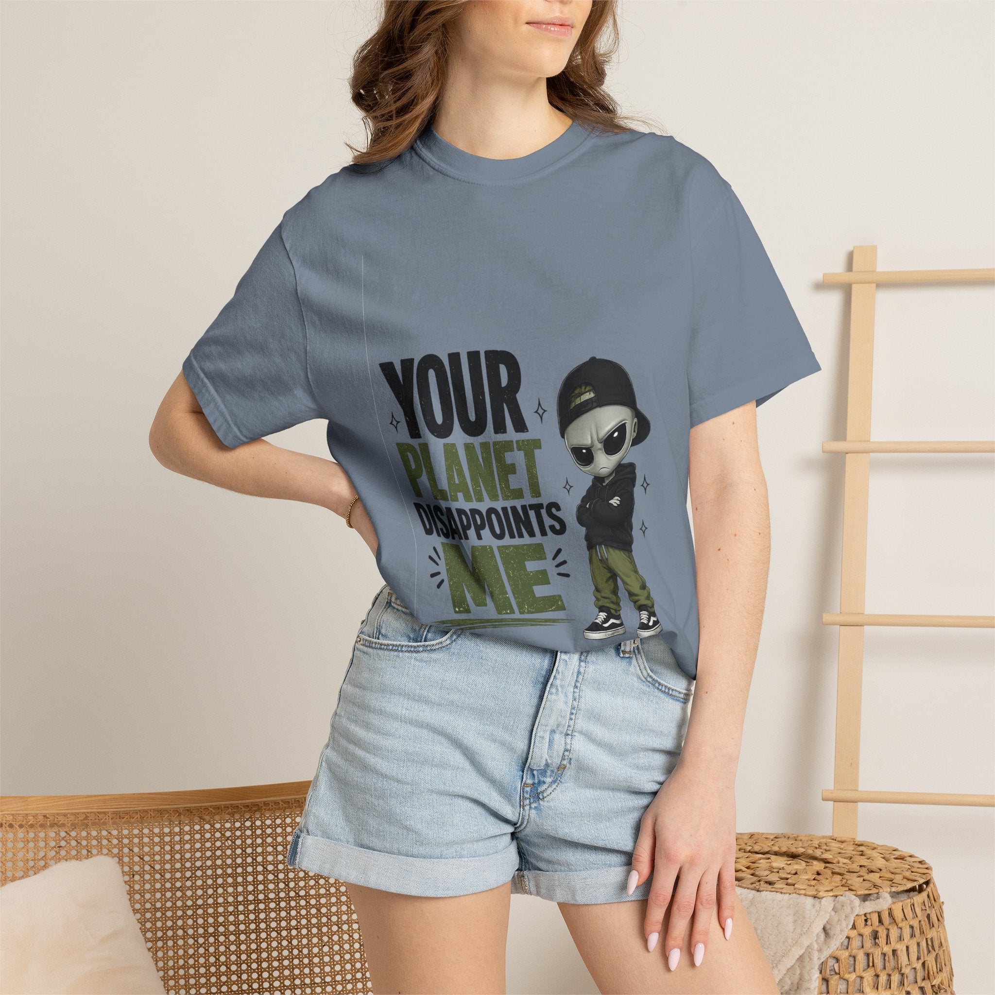 Your planet Unisex Garment-Dyed T-shirt