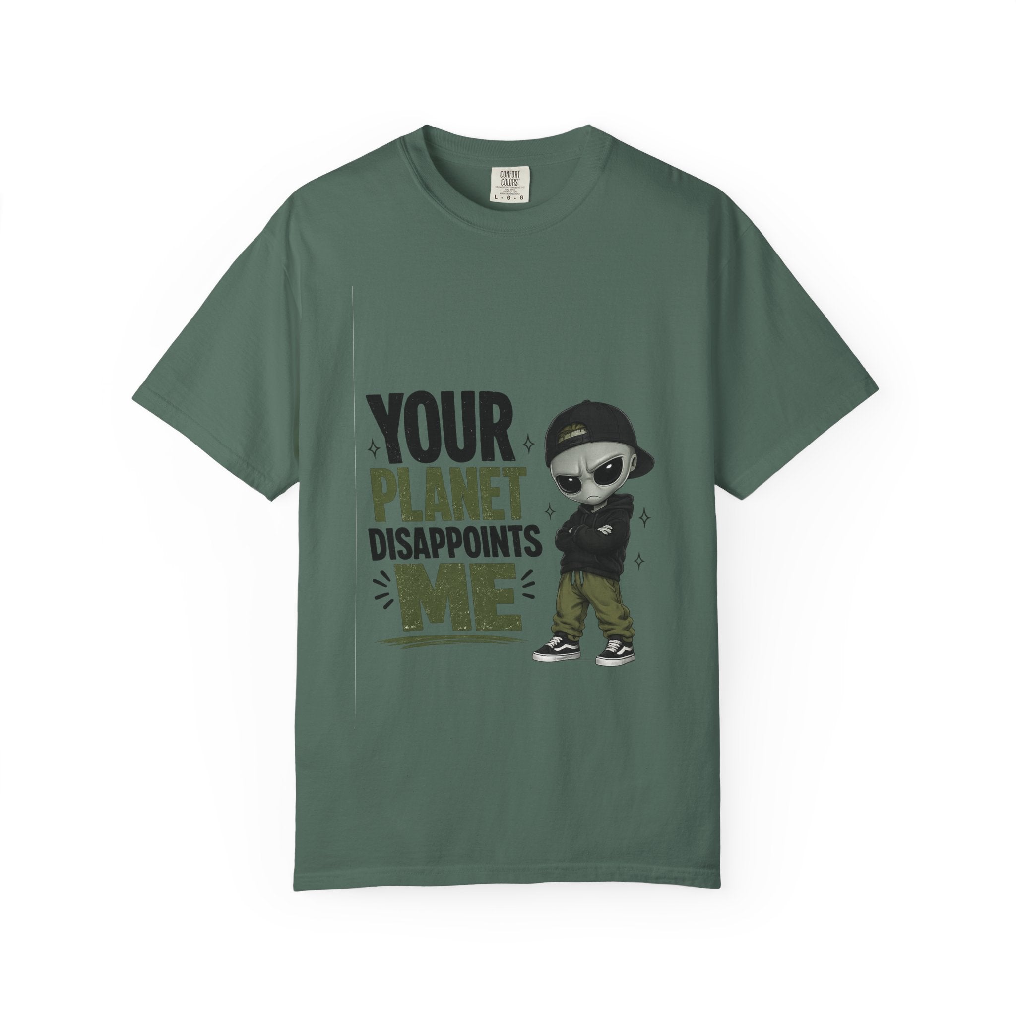 Your planet Unisex Garment-Dyed T-shirt