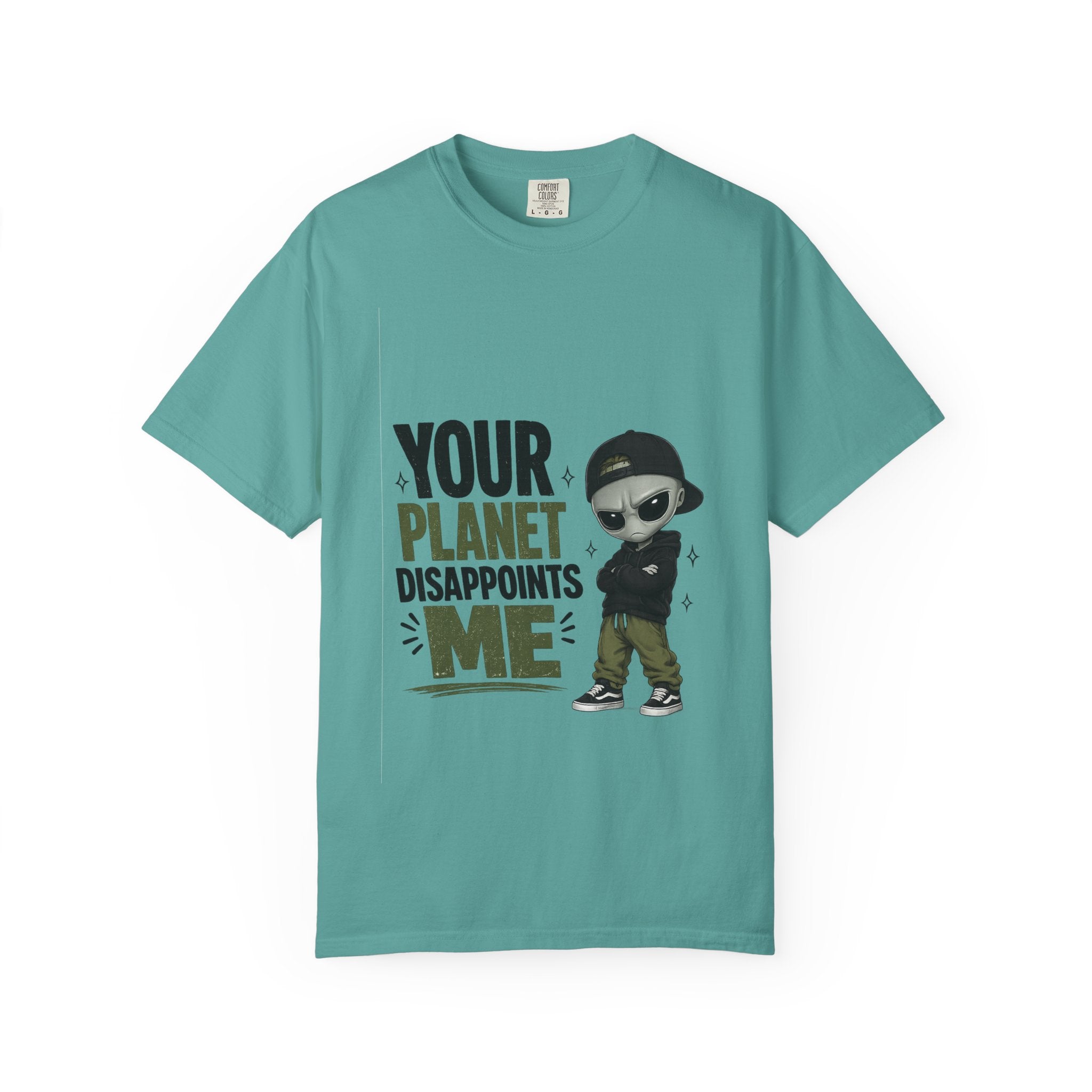 Your planet Unisex Garment-Dyed T-shirt