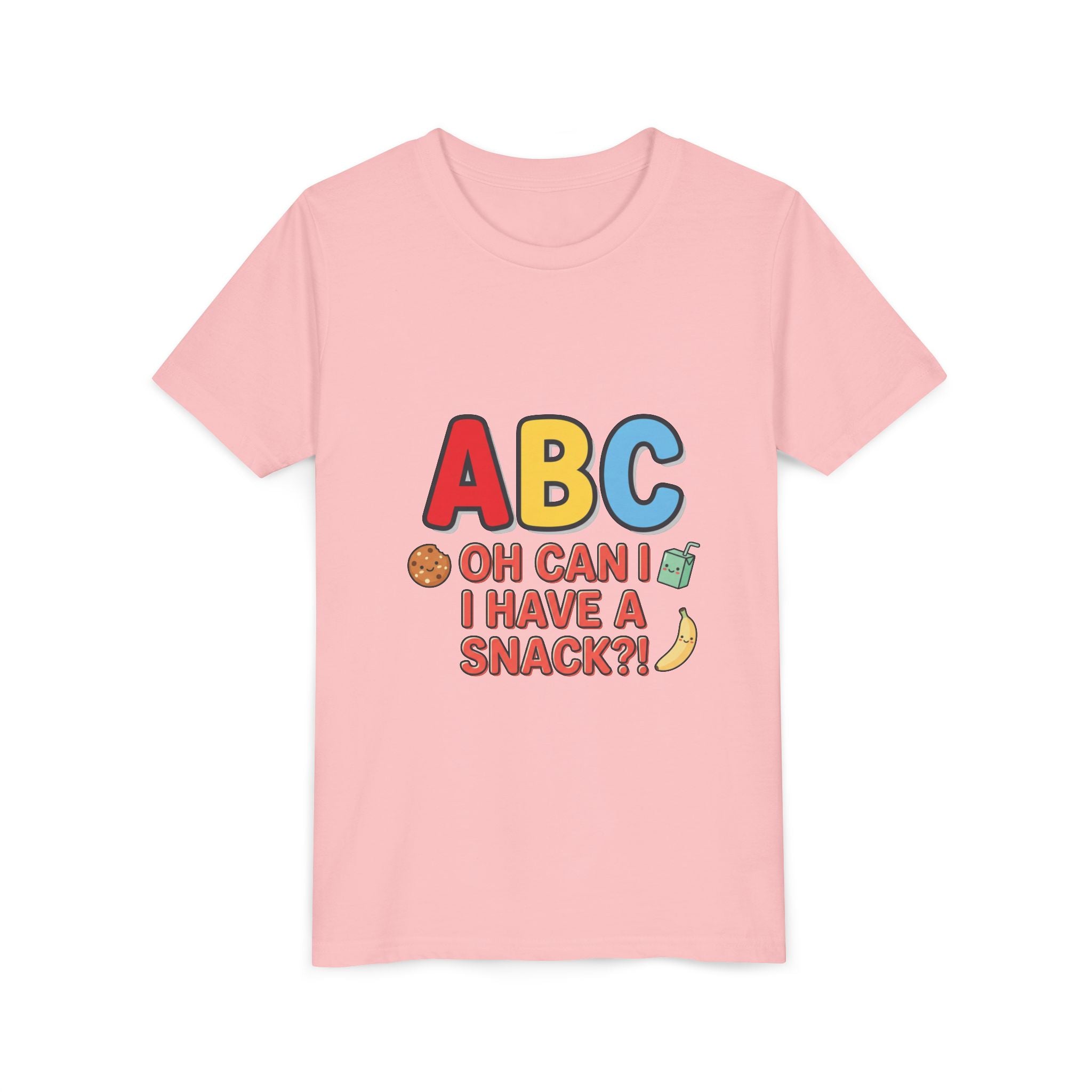 Abc, Oh Can I Have A Snack 2 - Youth Short Sleeve Tee