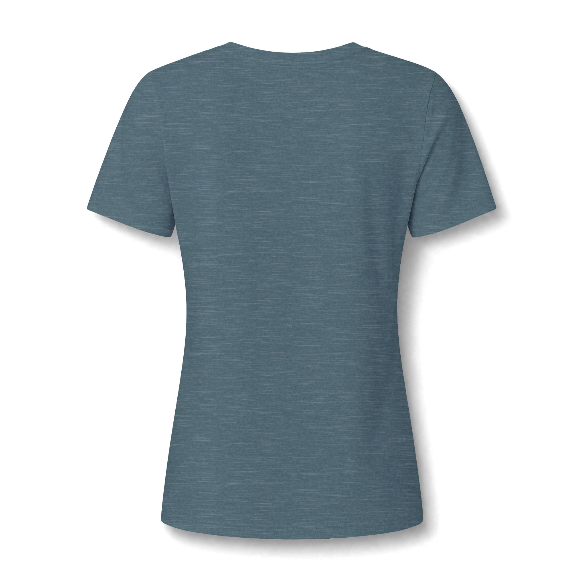 What am I doing Women's Relaxed Heather CVC V-Neck Tee