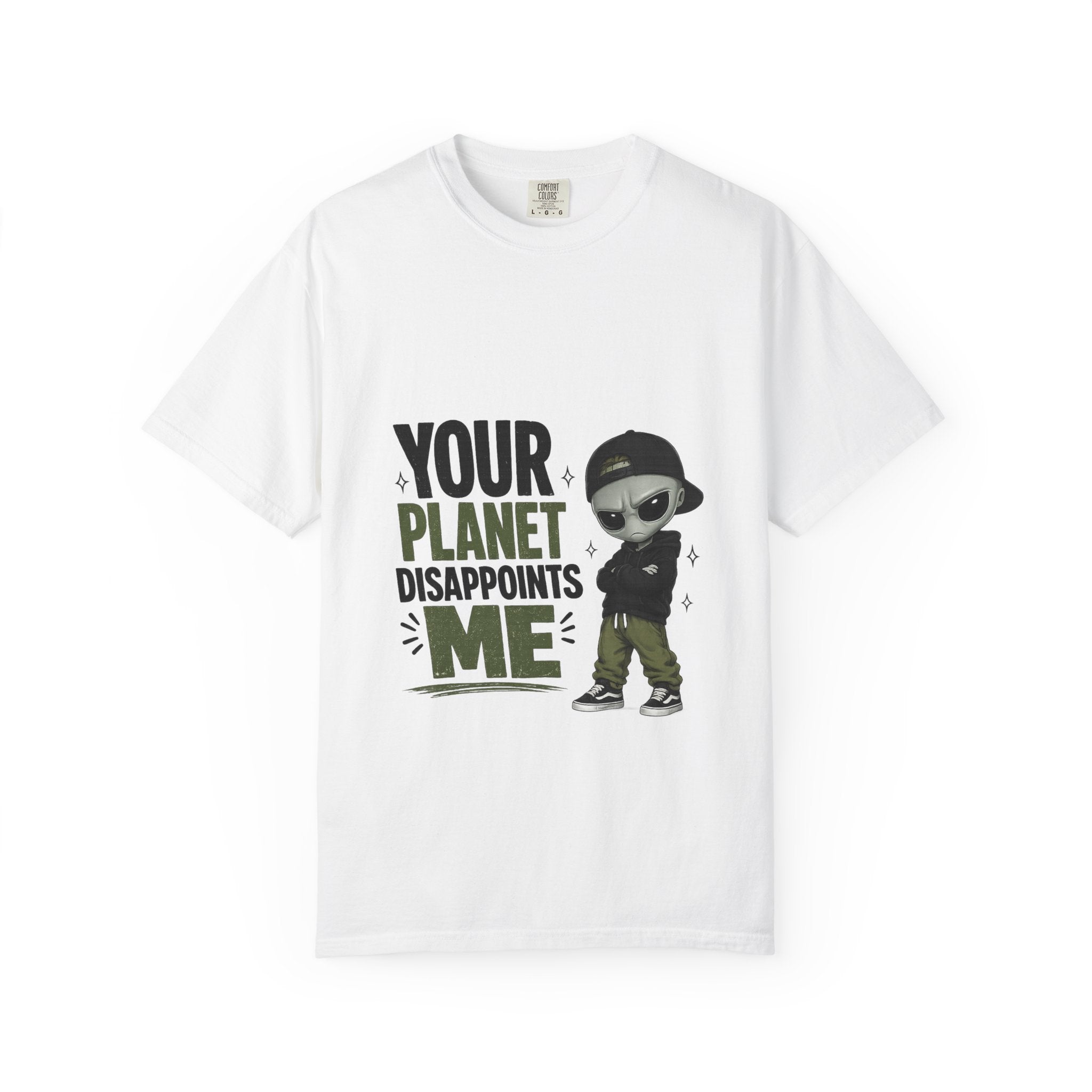 Your planet Unisex Garment-Dyed T-shirt