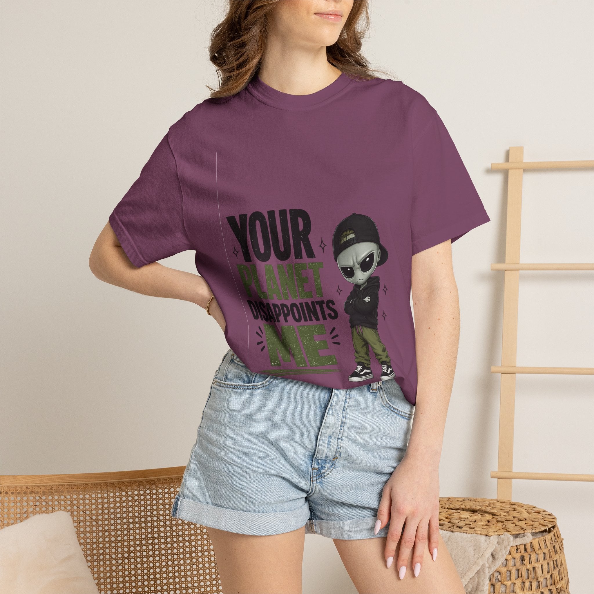 Your planet Unisex Garment-Dyed T-shirt