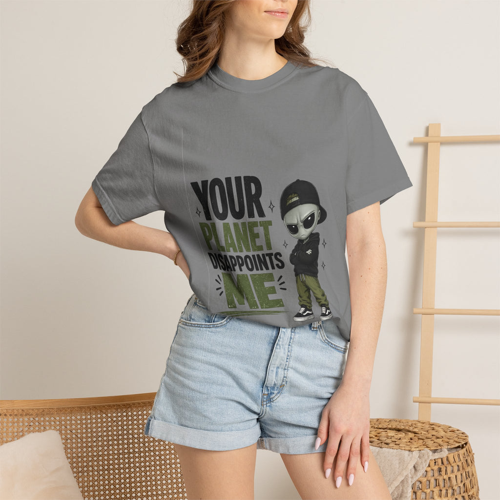 Your planet Unisex Garment-Dyed T-shirt