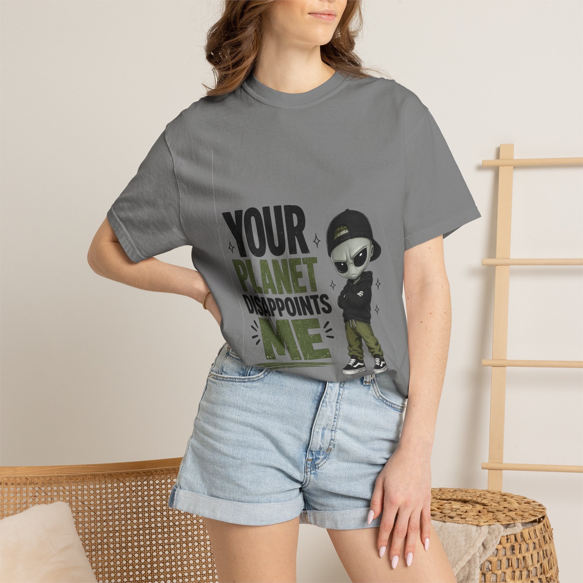 Your planet Unisex Garment-Dyed T-shirt