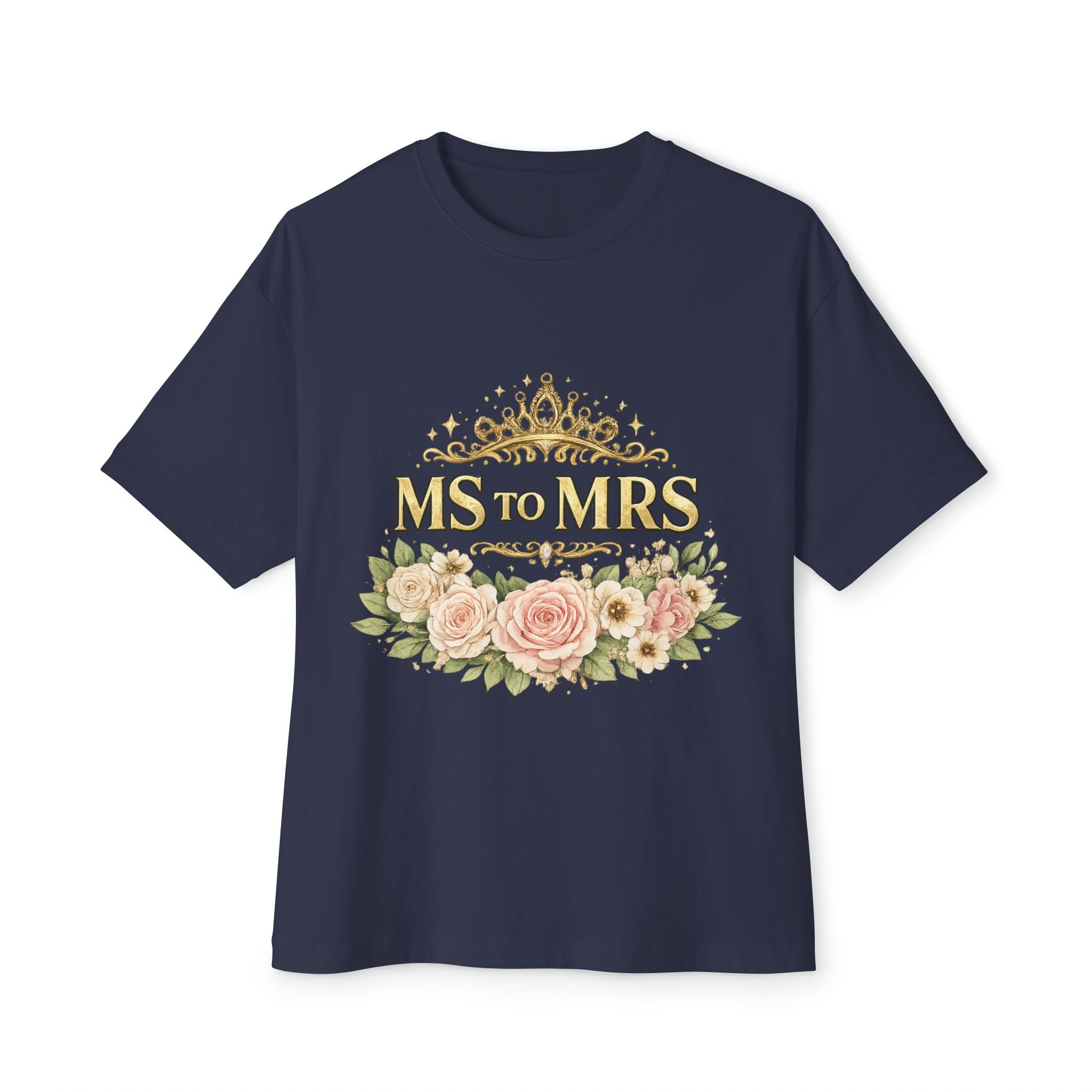 Ms to Mrs Floral Tee — Bridal Shower & Bachelorette T-Shirt