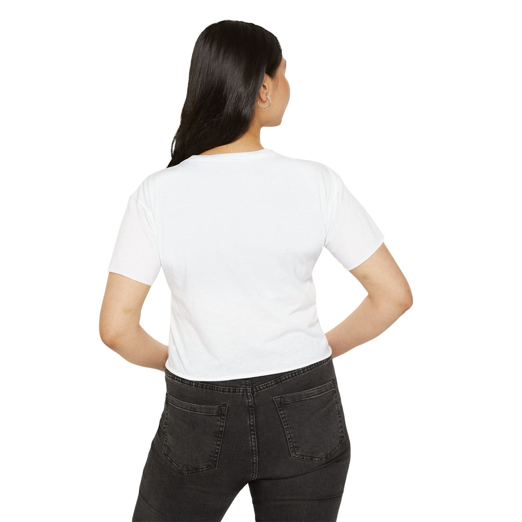 Mrs. Sarcastic Crop Top — Floral Funny Wife Festival Tee