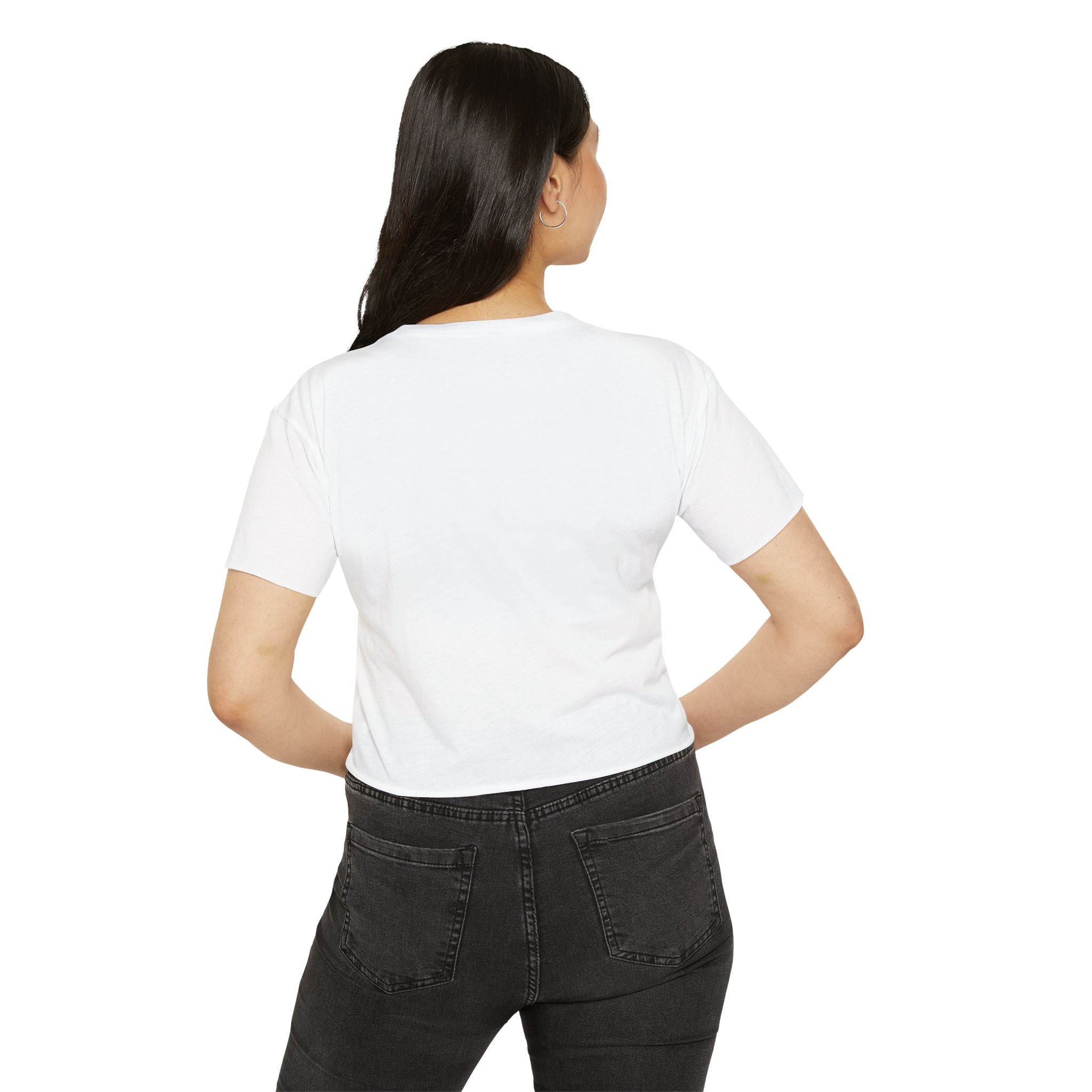 Mrs. Sarcastic Crop Top — Floral Funny Wife Festival Tee
