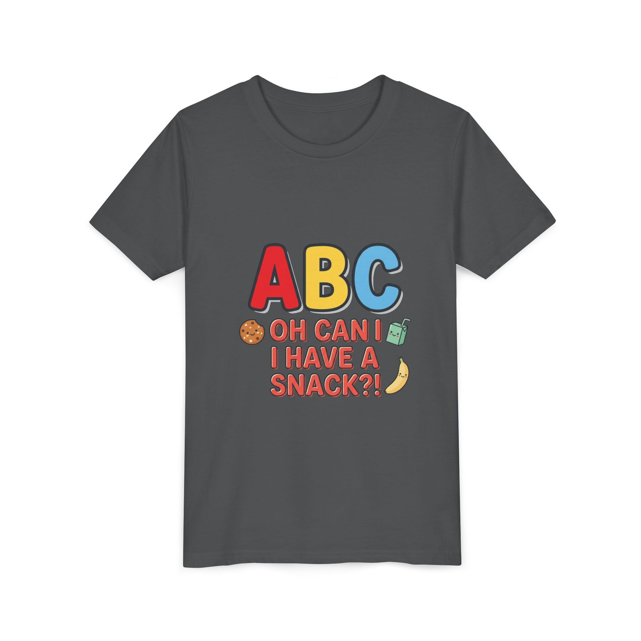 Abc, Oh Can I Have A Snack 2 - Youth Short Sleeve Tee
