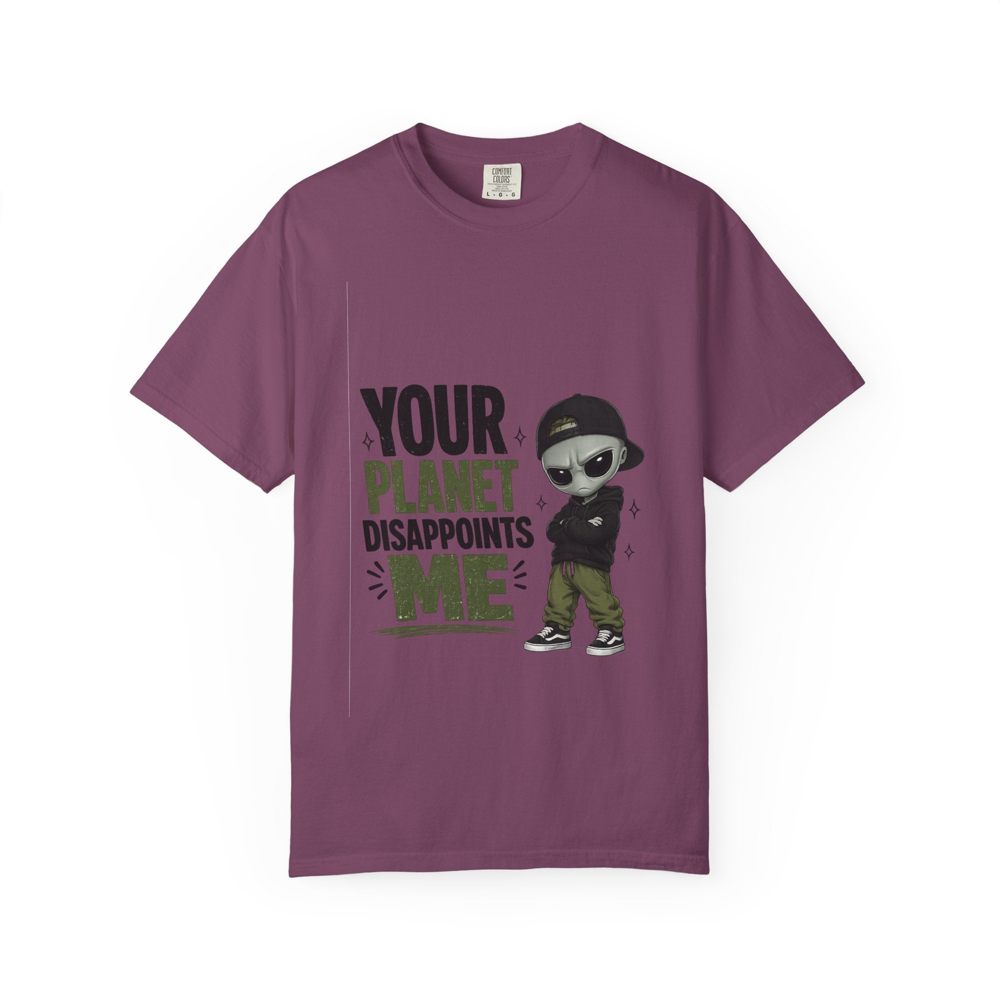 Your planet Unisex Garment-Dyed T-shirt