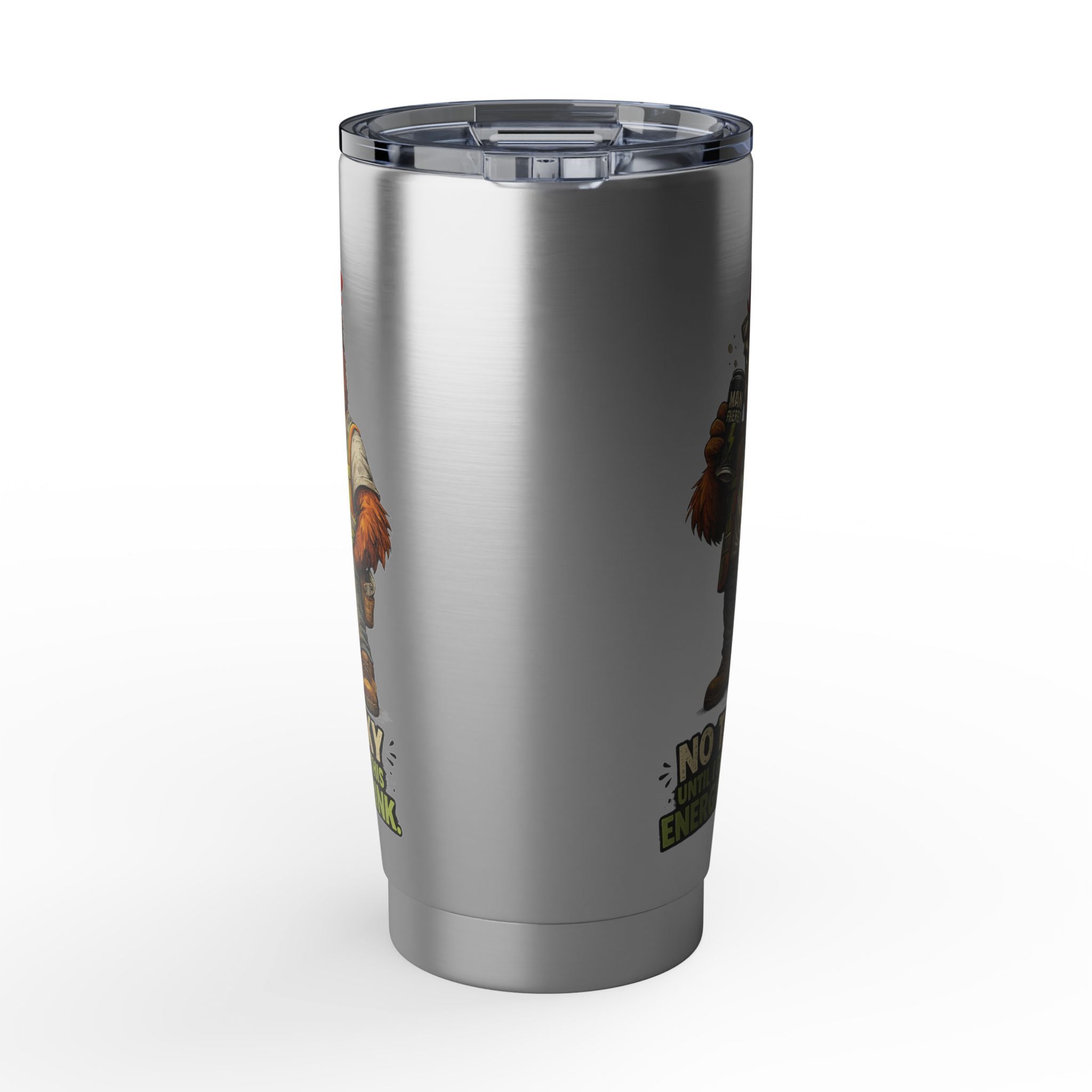 No Talky Until I Finish This Energy Drink -Vagabond 20oz Tumbler