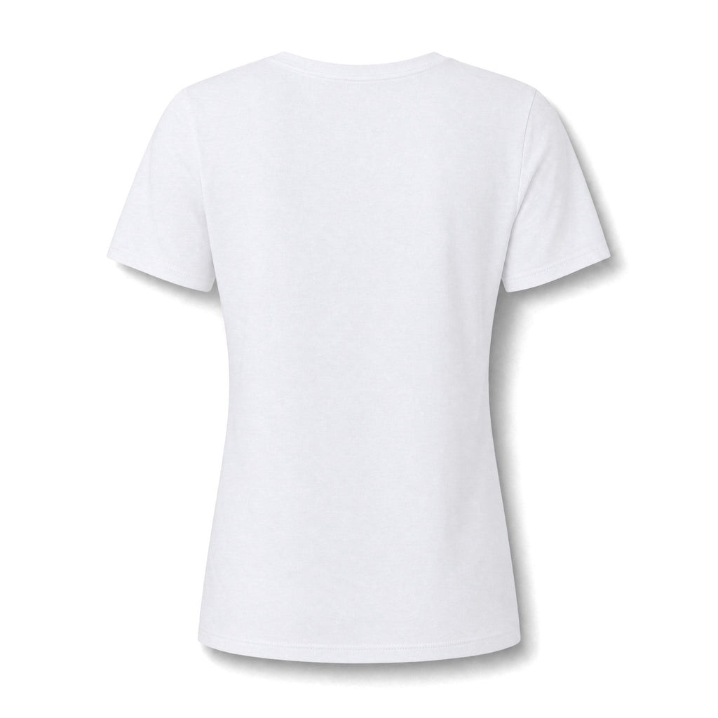 What am I doing Women's Relaxed Heather CVC V-Neck Tee