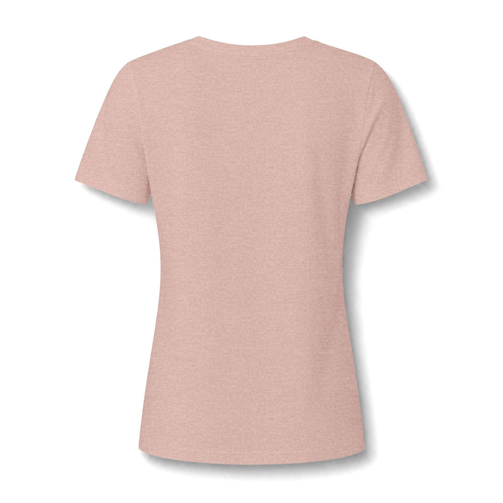 What am I doing Women's Relaxed Heather CVC V-Neck Tee