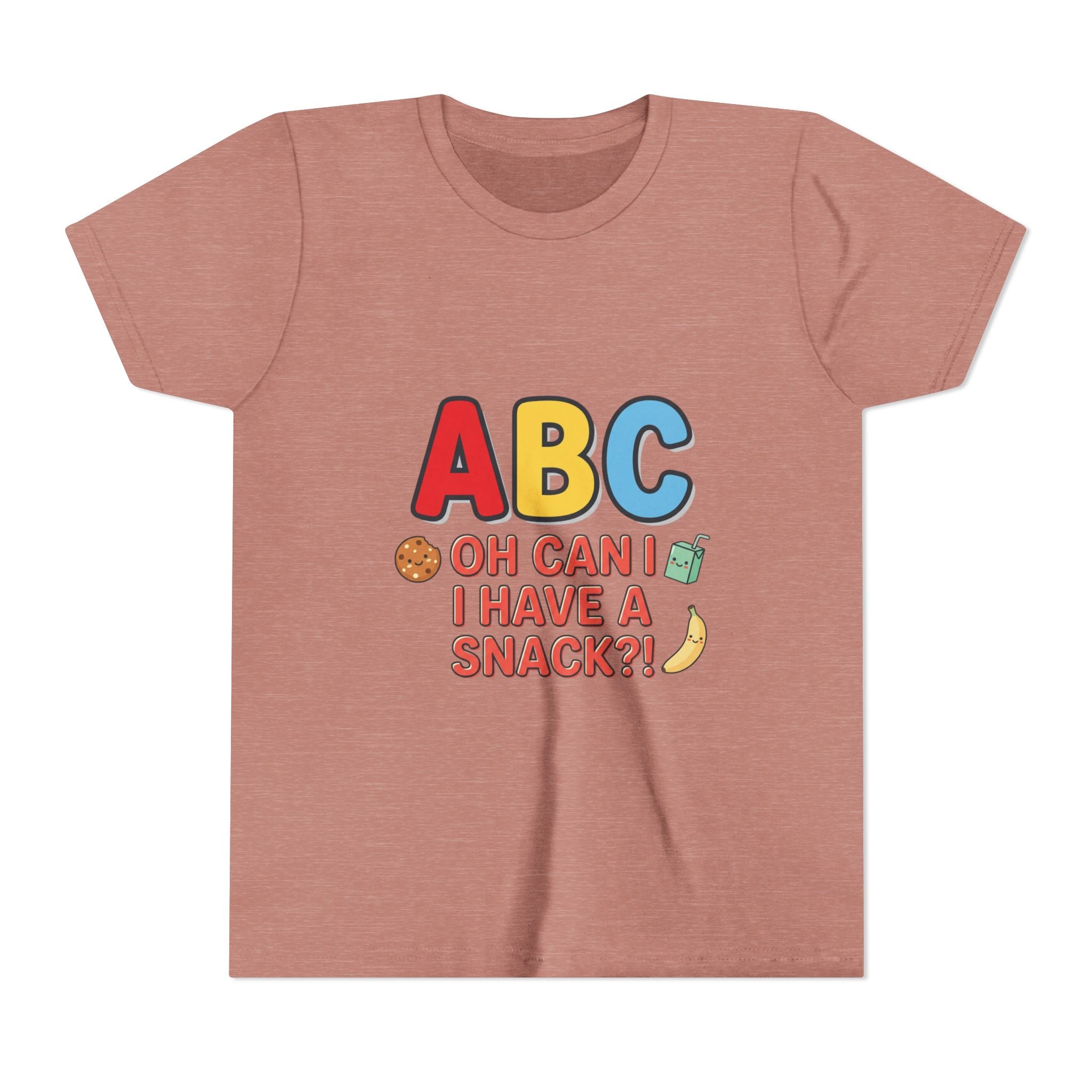 Abc, Oh Can I Have A Snack 2 - Youth Short Sleeve Tee