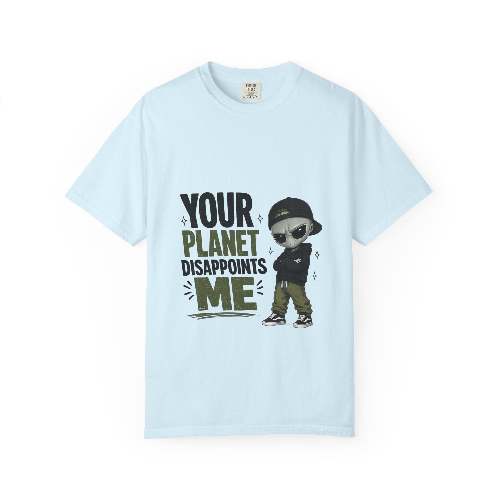 Your planet Unisex Garment-Dyed T-shirt
