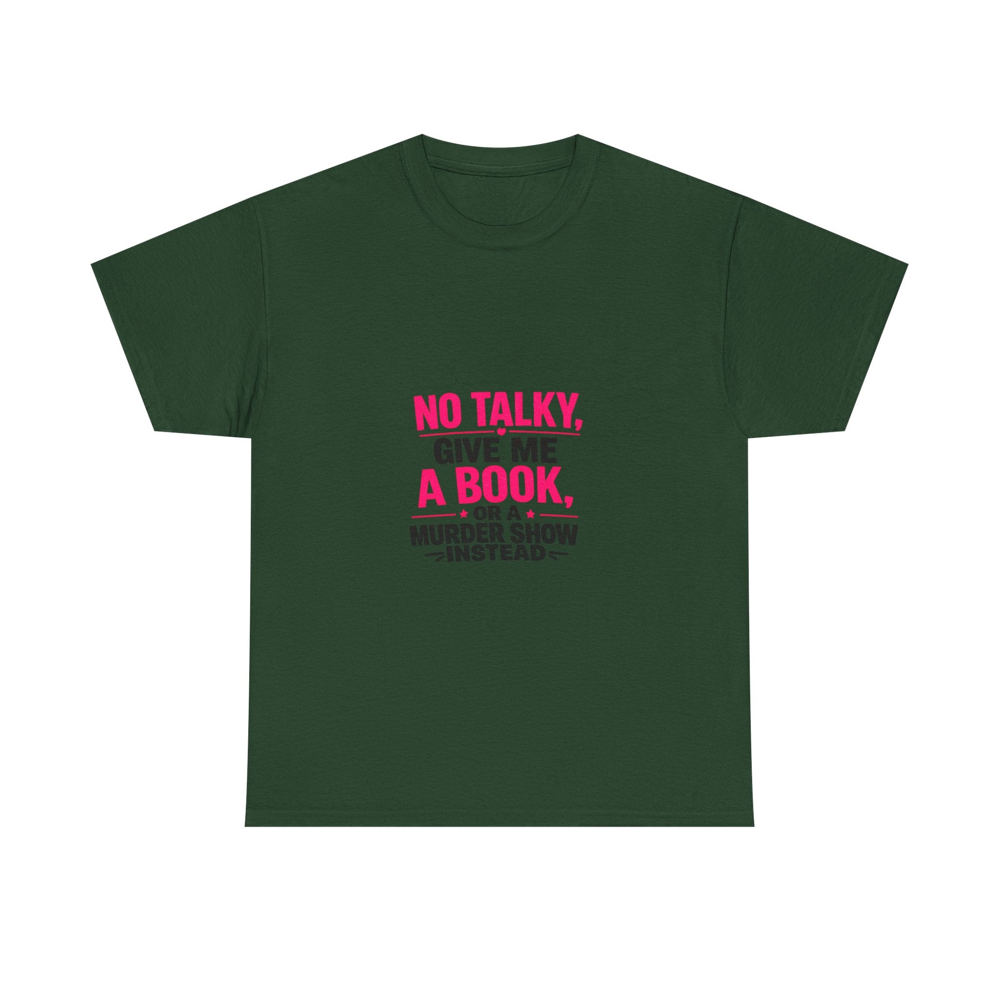 No Talky Unisex Heavy Cotton Tee