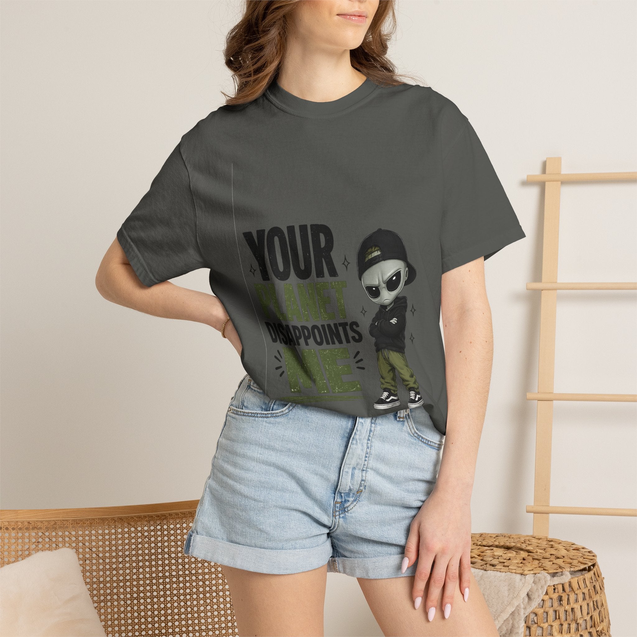 Your planet Unisex Garment-Dyed T-shirt