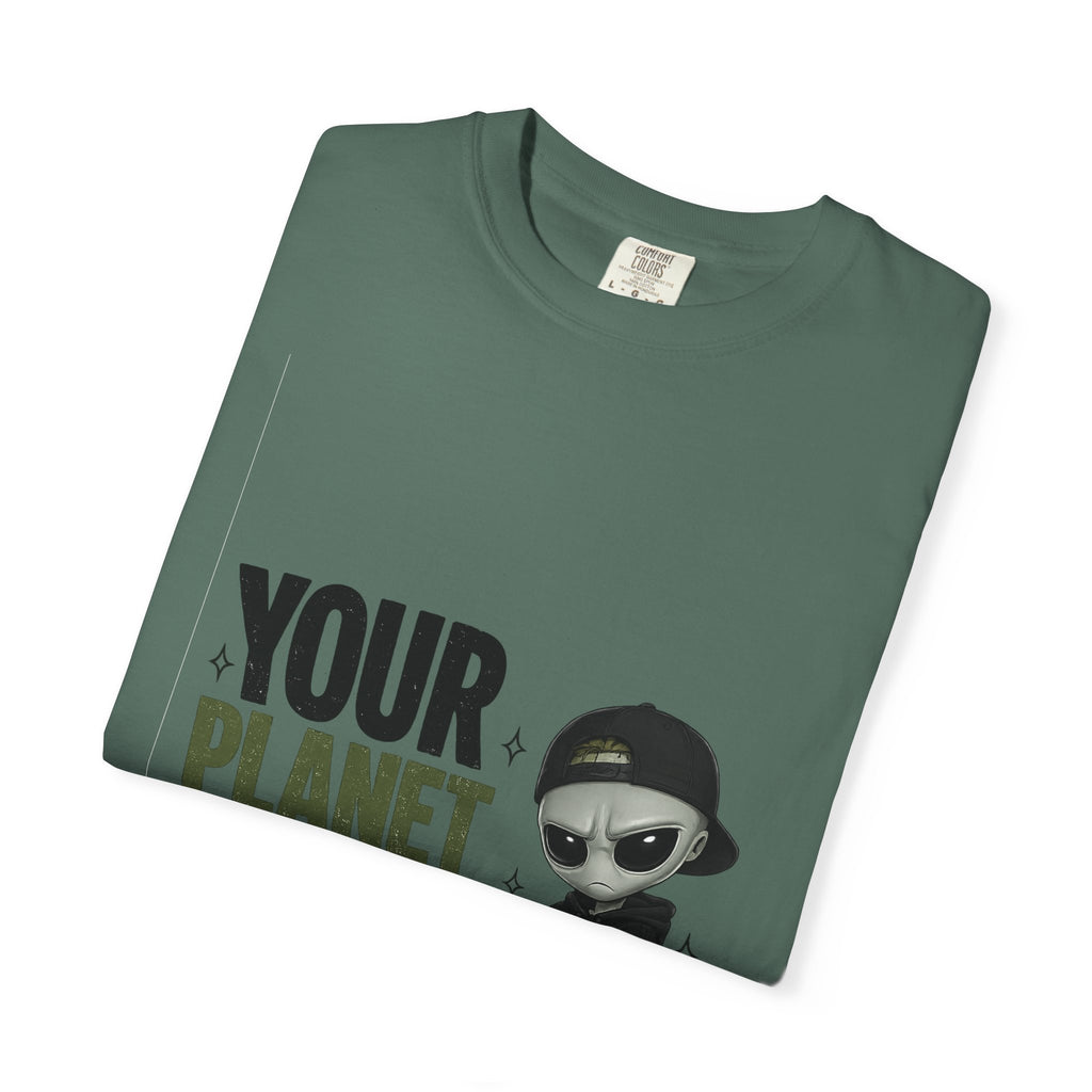 Your planet Unisex Garment-Dyed T-shirt