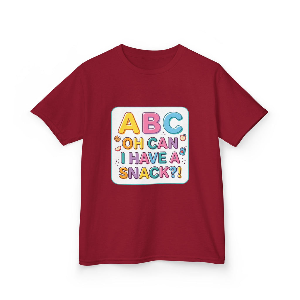 ABC, Oh Can I Have A Snack — Funny Kids Tee