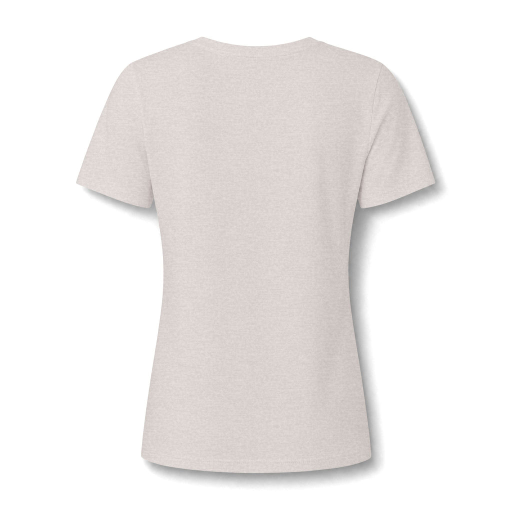 What am I doing Women's Relaxed Heather CVC V-Neck Tee