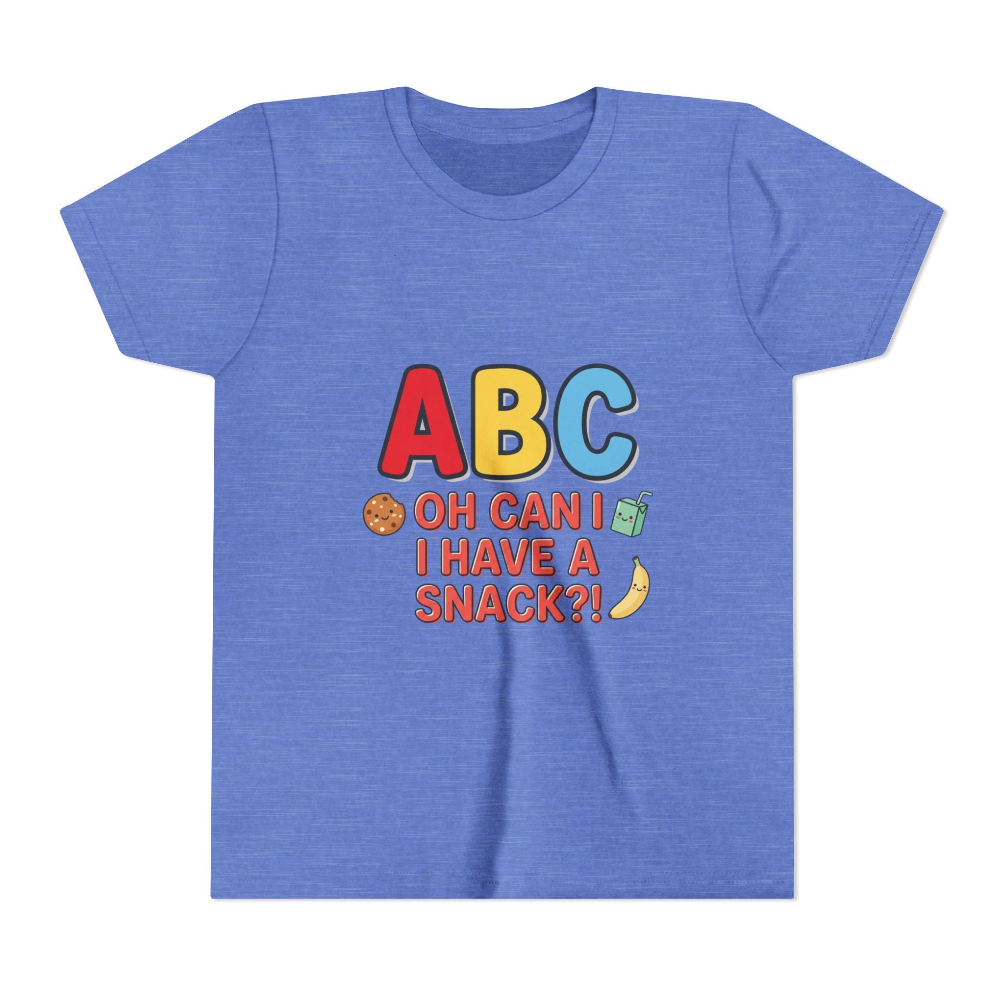 Abc, Oh Can I Have A Snack 2 - Youth Short Sleeve Tee