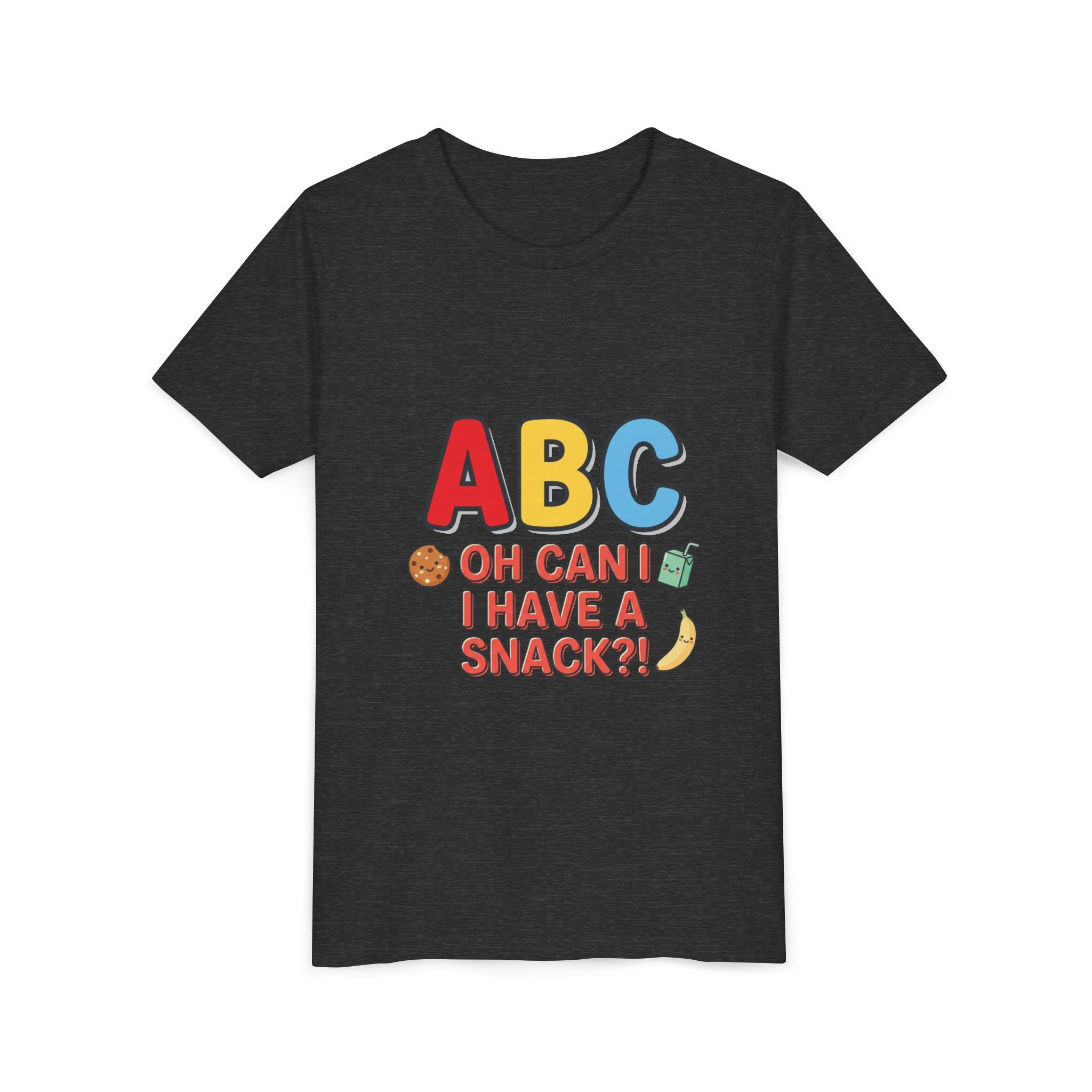 Abc, Oh Can I Have A Snack 2 - Youth Short Sleeve Tee