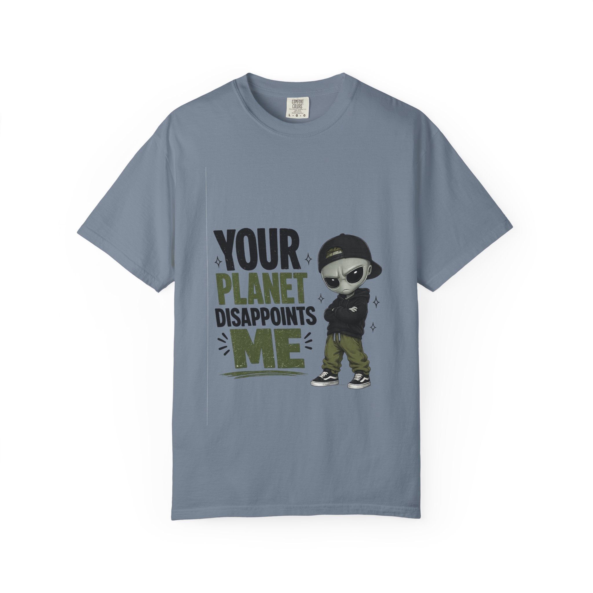 Your planet Unisex Garment-Dyed T-shirt