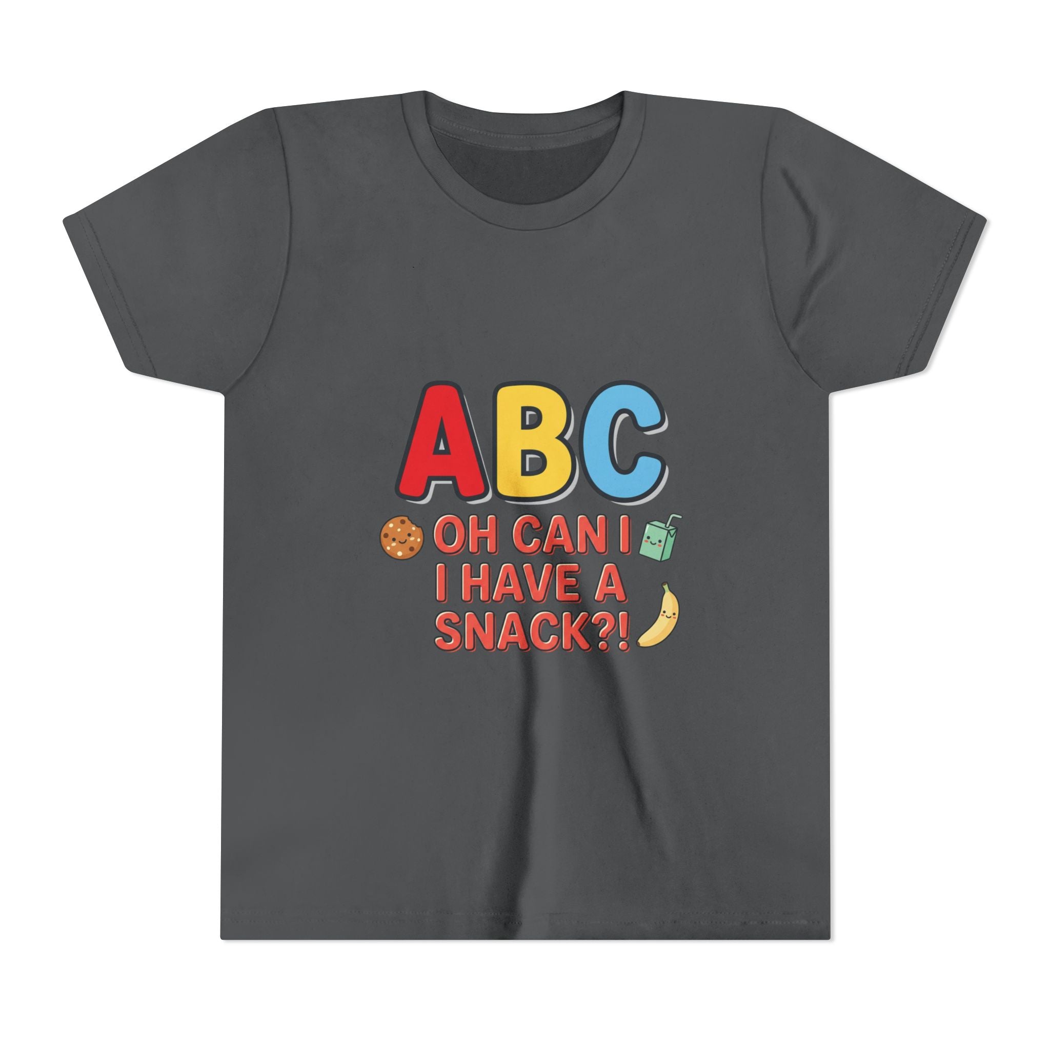 Abc, Oh Can I Have A Snack 2 - Youth Short Sleeve Tee